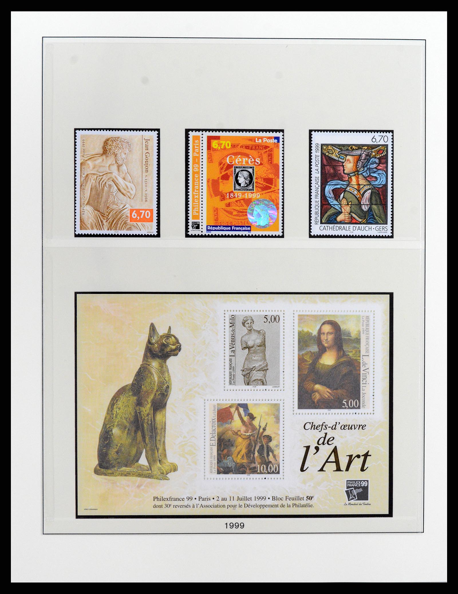37647 241 - Postzegelverzameling 37647 Frankrijk 1945-20002.