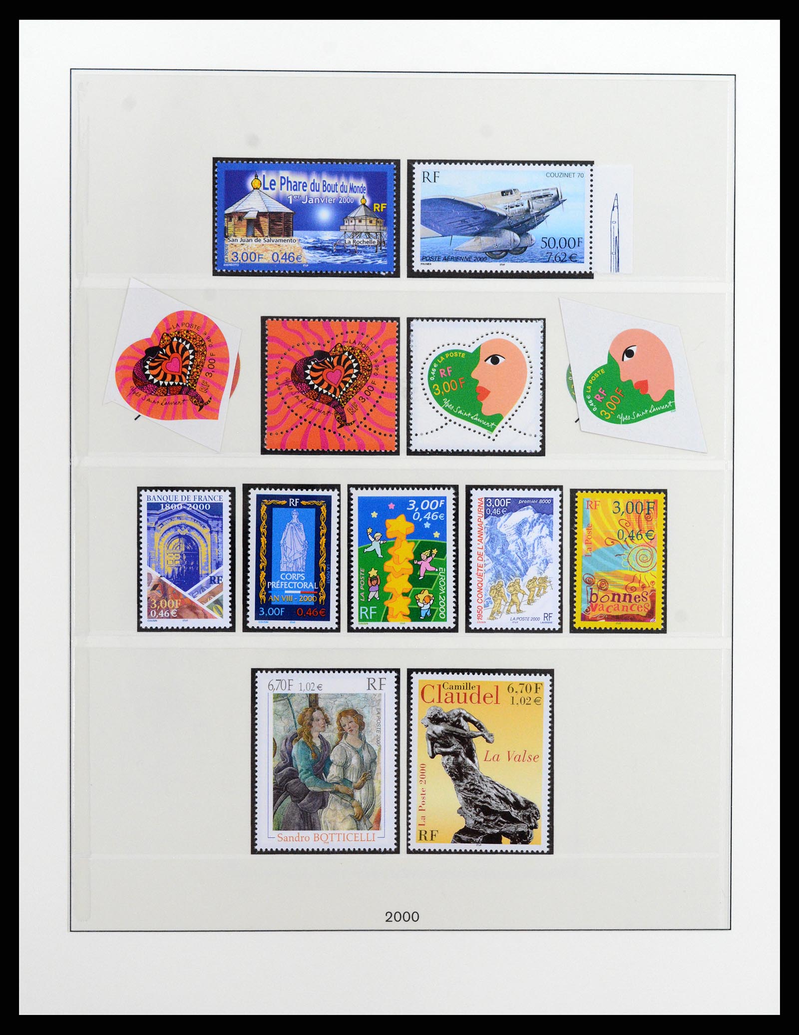 37647 247 - Postzegelverzameling 37647 Frankrijk 1945-20002.