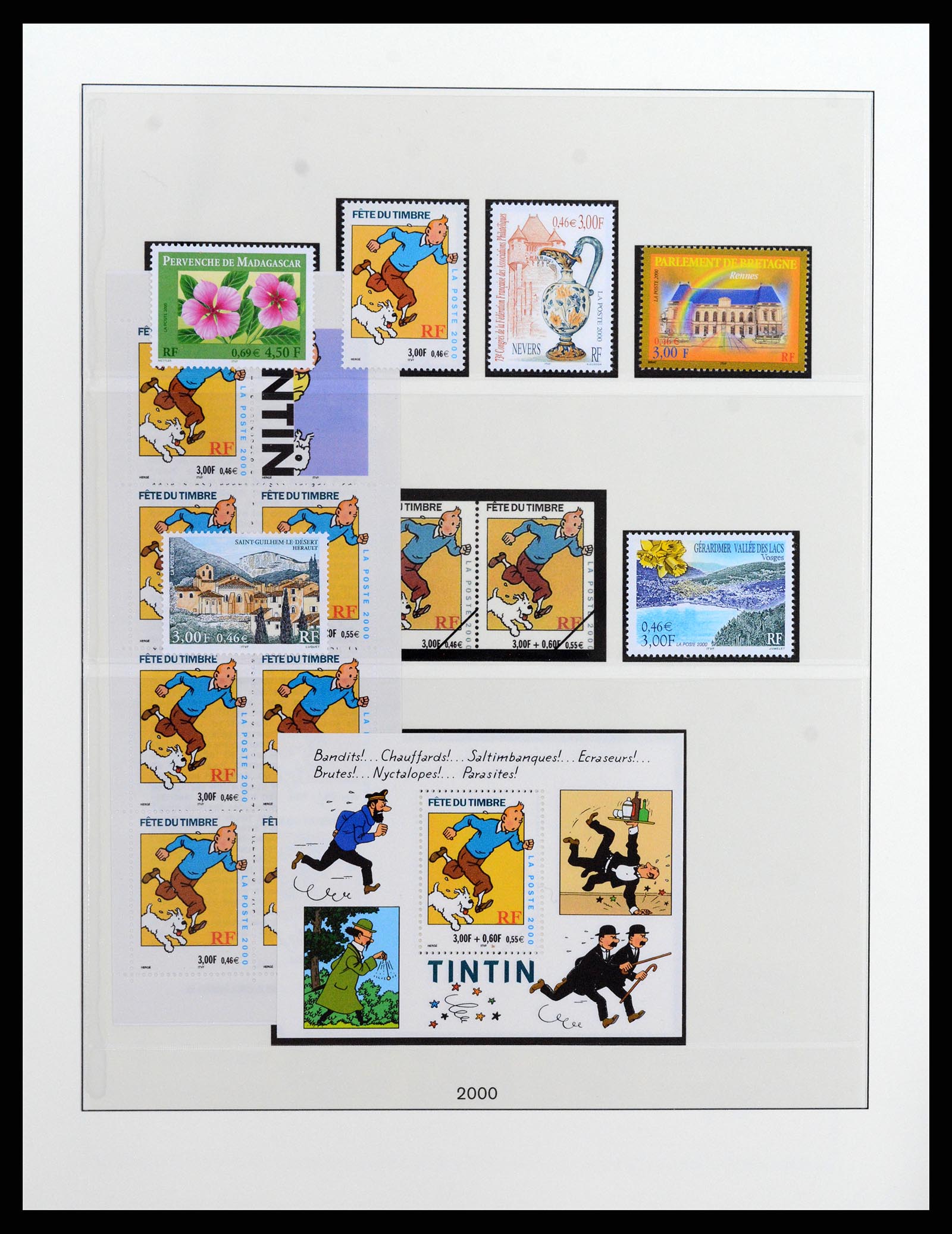 37647 248 - Postzegelverzameling 37647 Frankrijk 1945-20002.