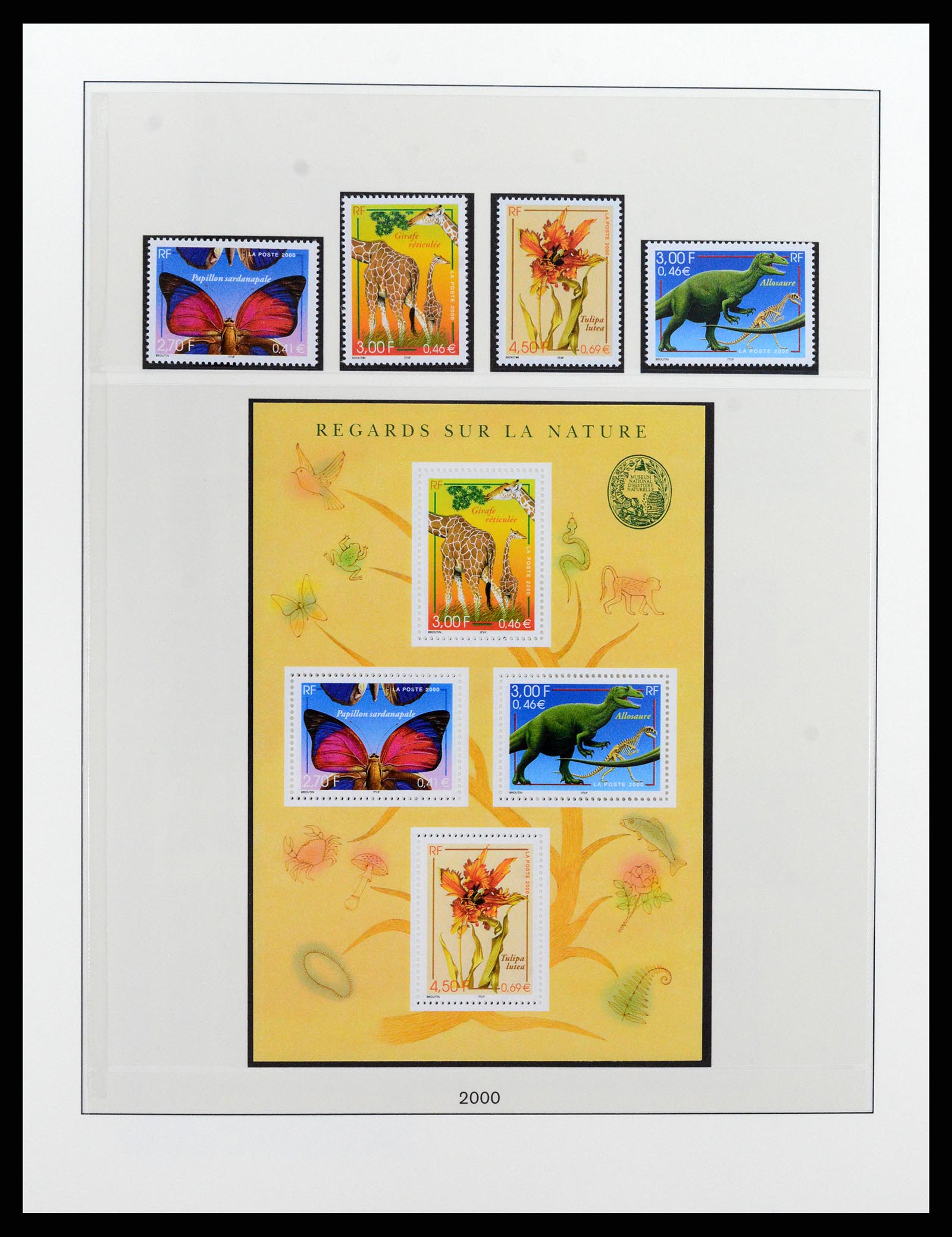37647 251 - Postzegelverzameling 37647 Frankrijk 1945-20002.