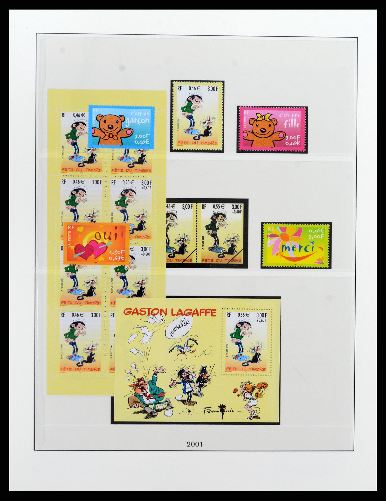 37647 255 - Postzegelverzameling 37647 Frankrijk 1945-20002.