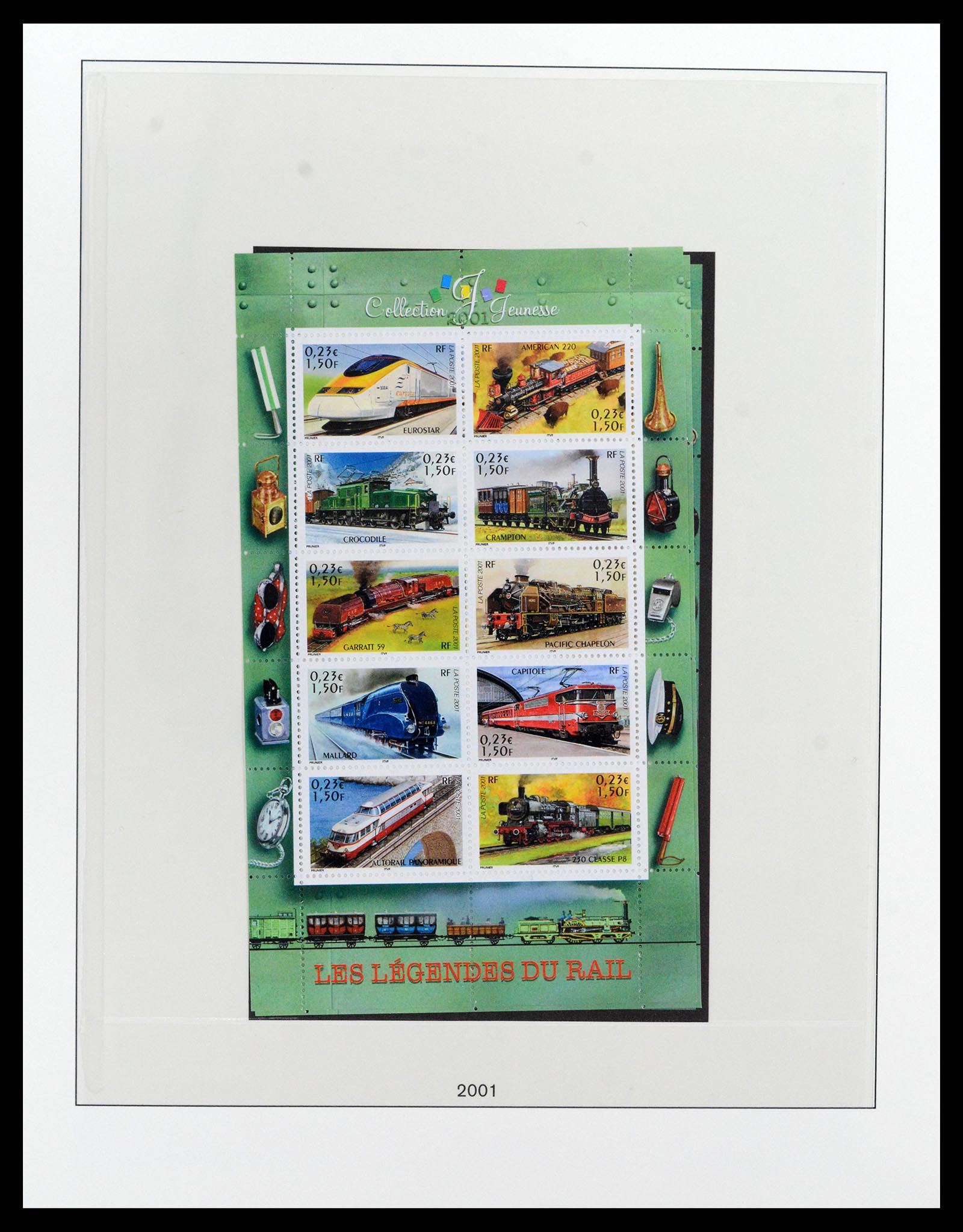 37647 262 - Stamp collection 37647 France 1945-20002.