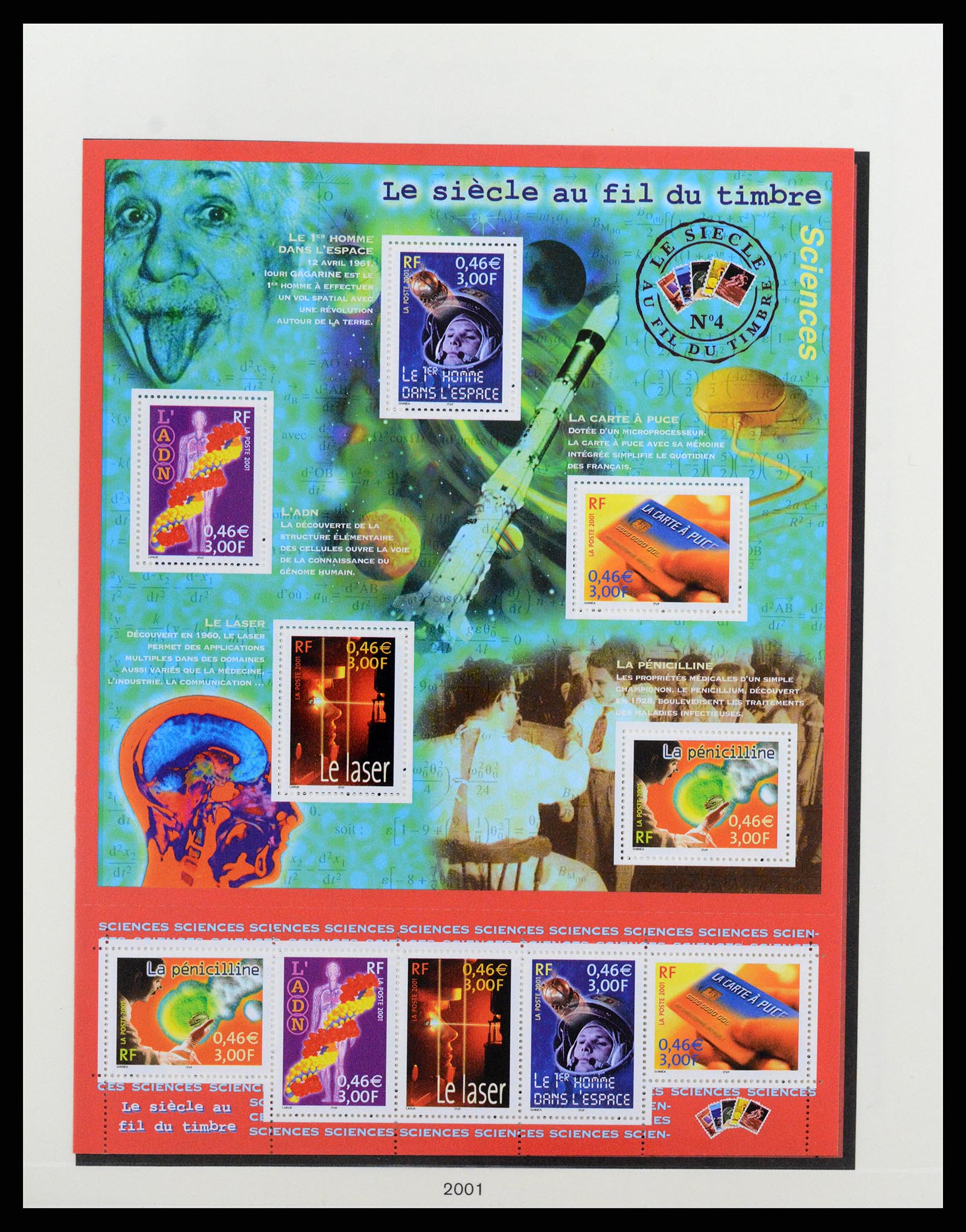 37647 263 - Postzegelverzameling 37647 Frankrijk 1945-20002.
