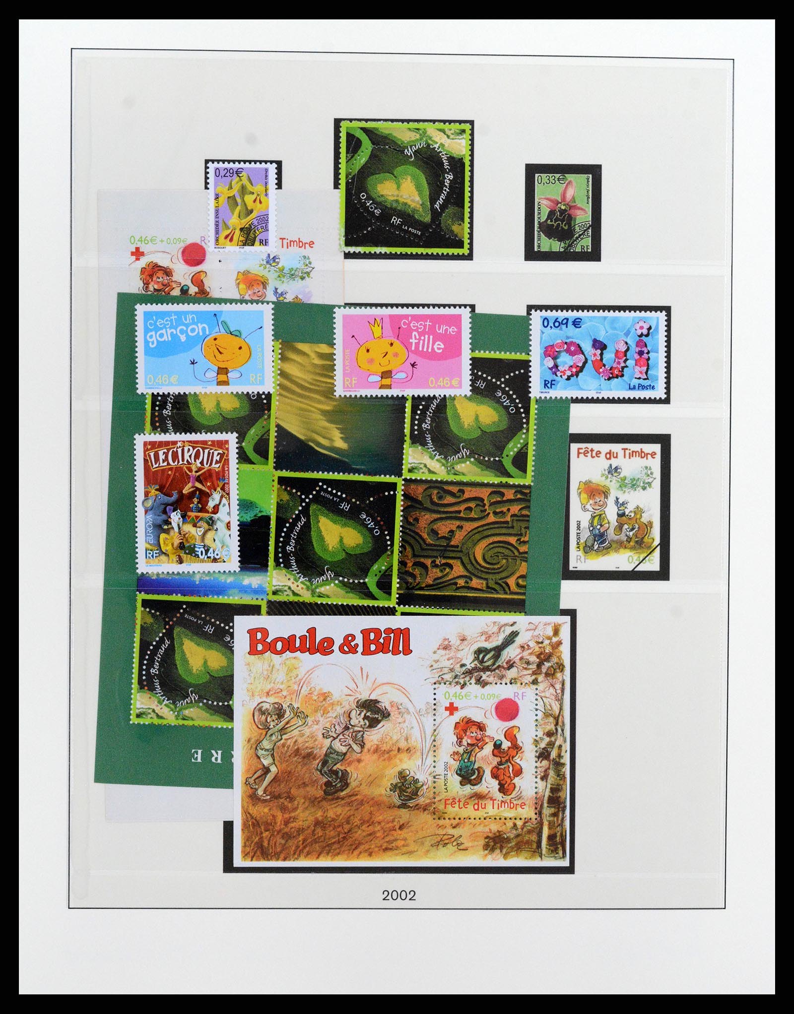 37647 267 - Postzegelverzameling 37647 Frankrijk 1945-20002.