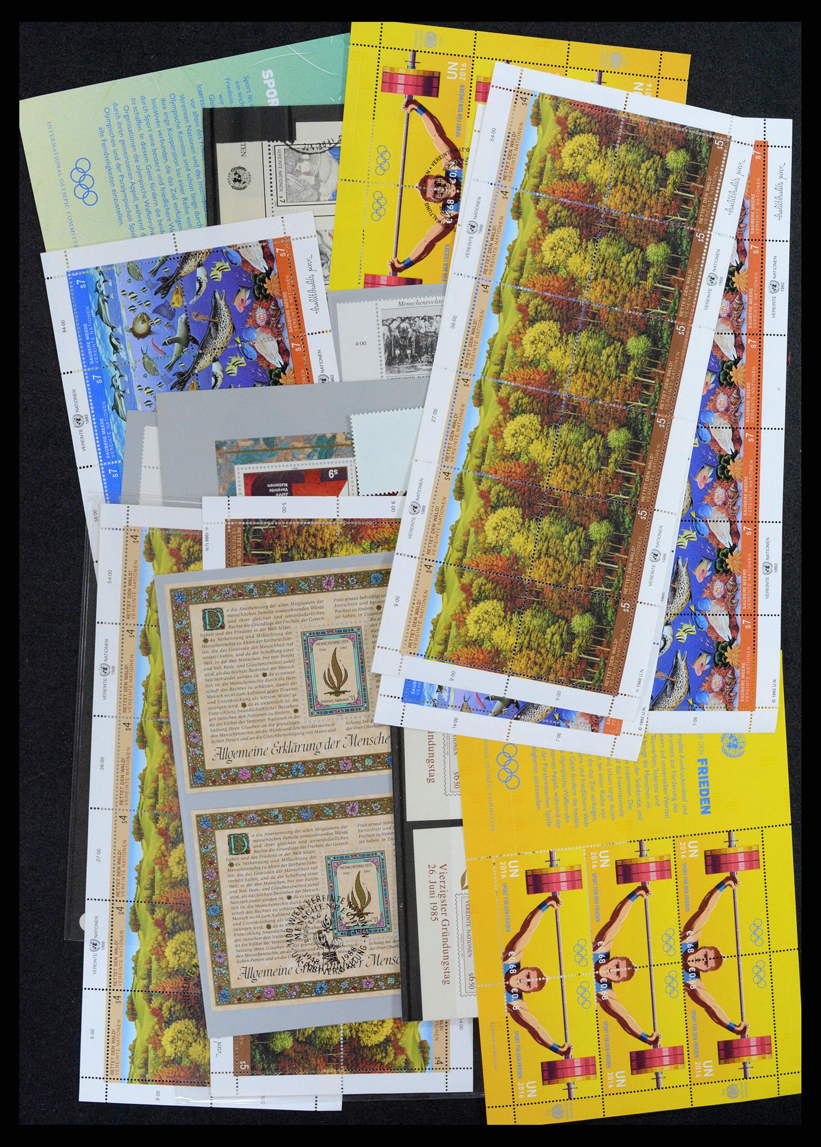 37648 045 - Stamp collection 37648 United Nations Vienna 1981-2016.