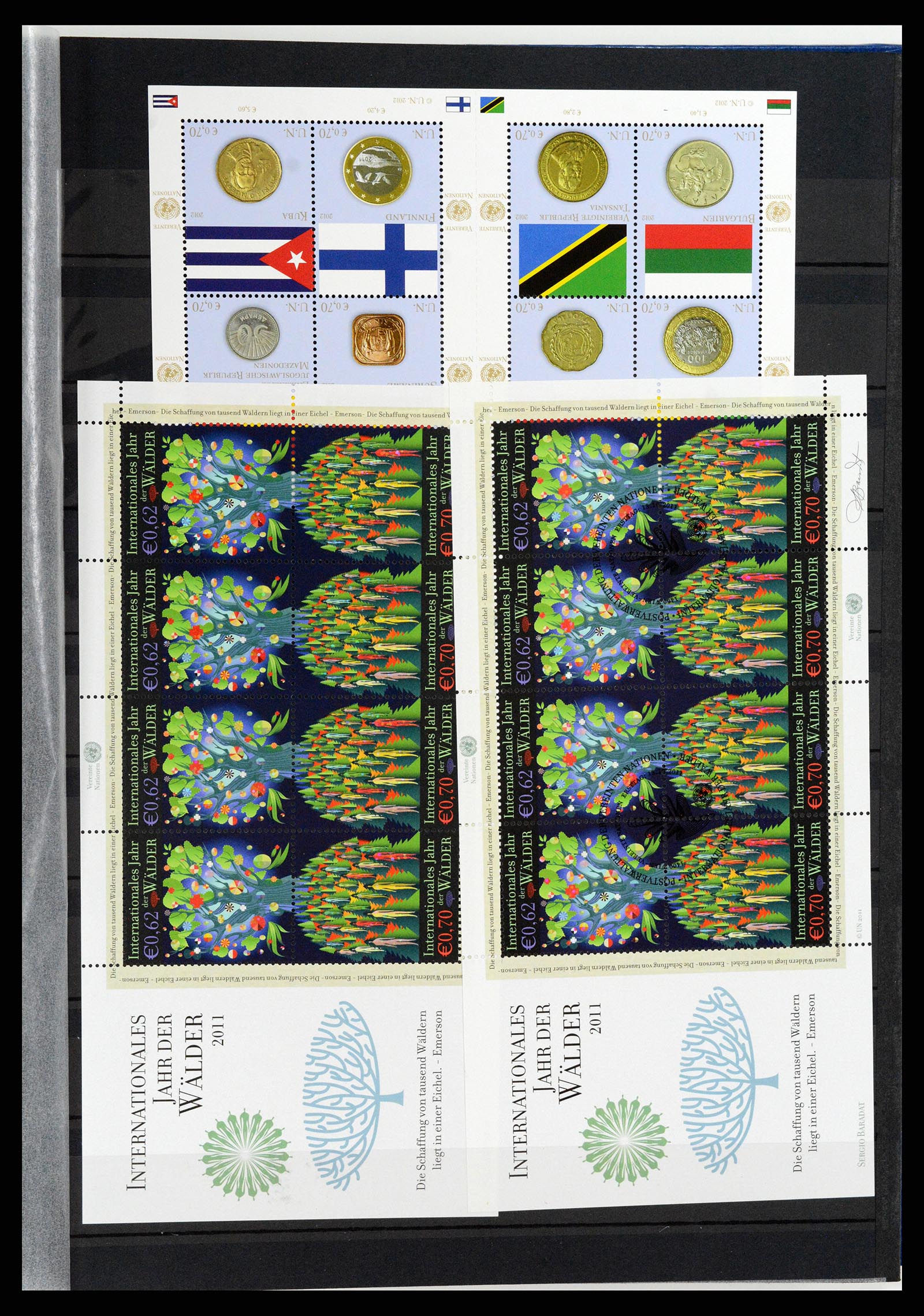 37648 062 - Stamp collection 37648 United Nations Vienna 1981-2016.