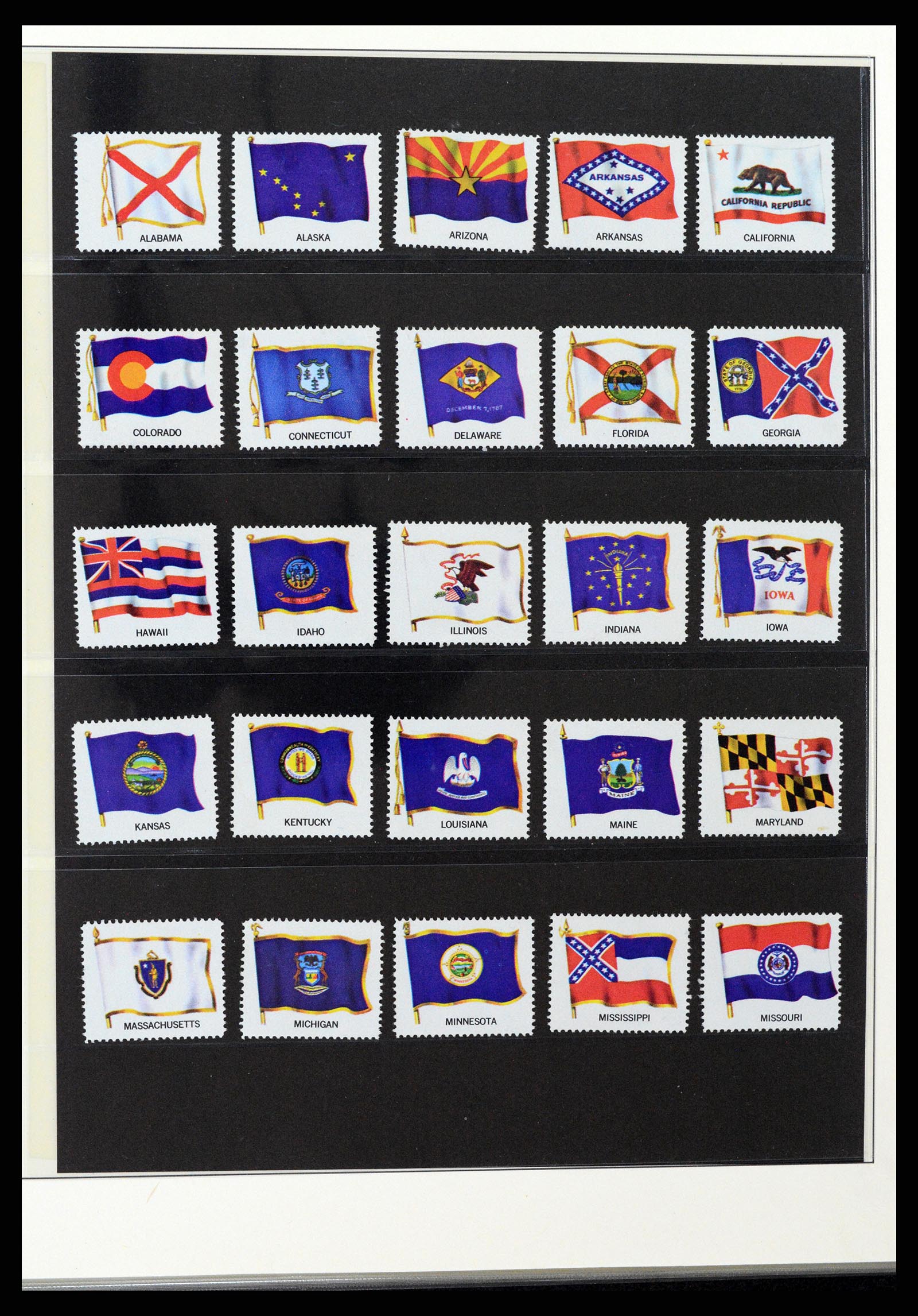 37653 001 - Postzegelverzameling 37653 USA 1870-1954.