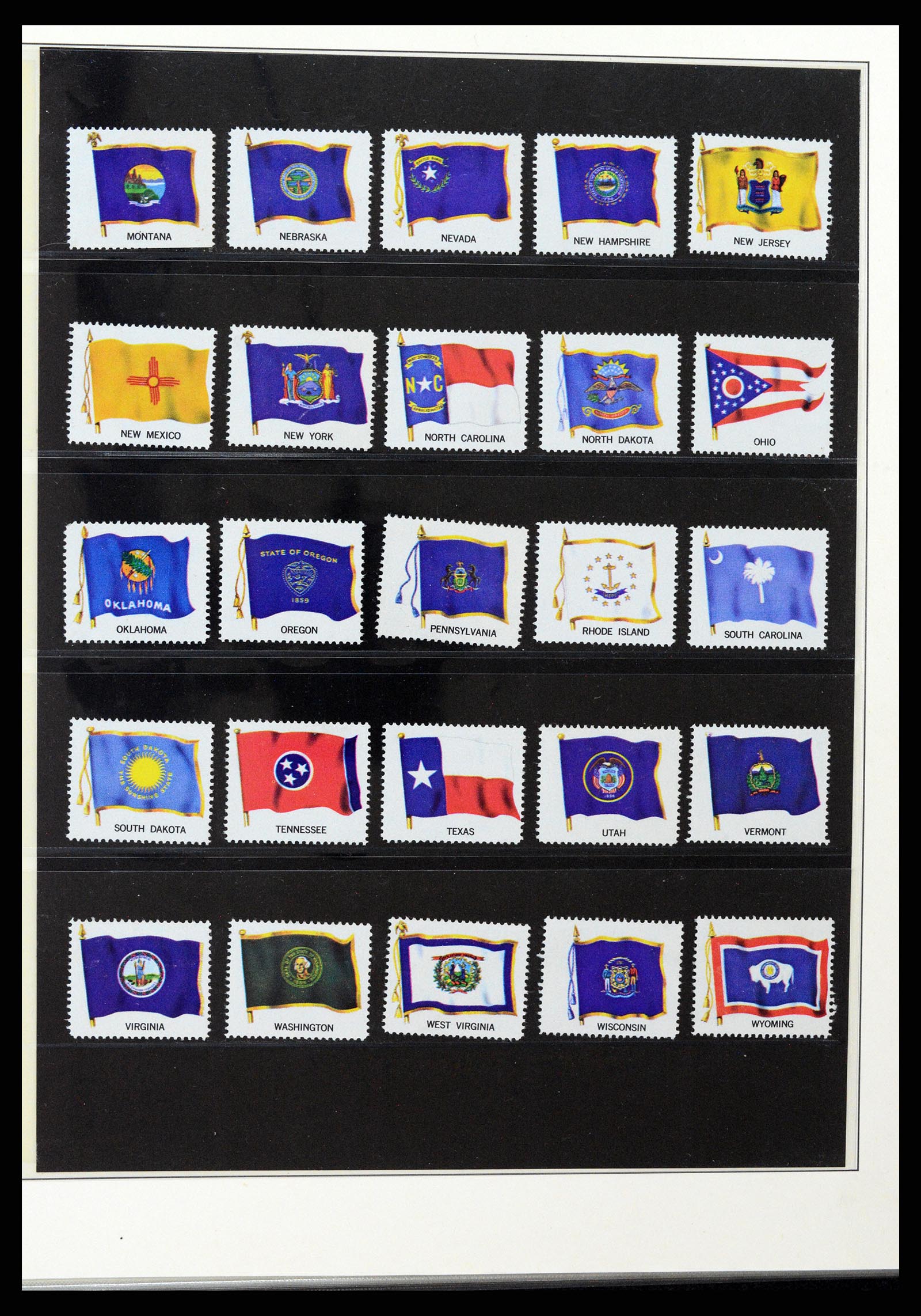 37653 002 - Postzegelverzameling 37653 USA 1870-1954.