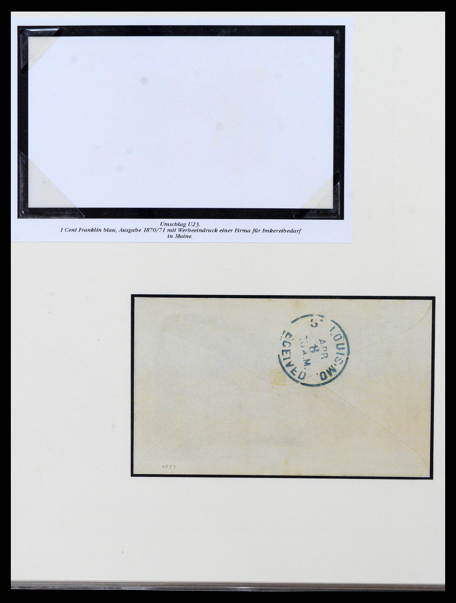 37653 010 - Postzegelverzameling 37653 USA 1870-1954.