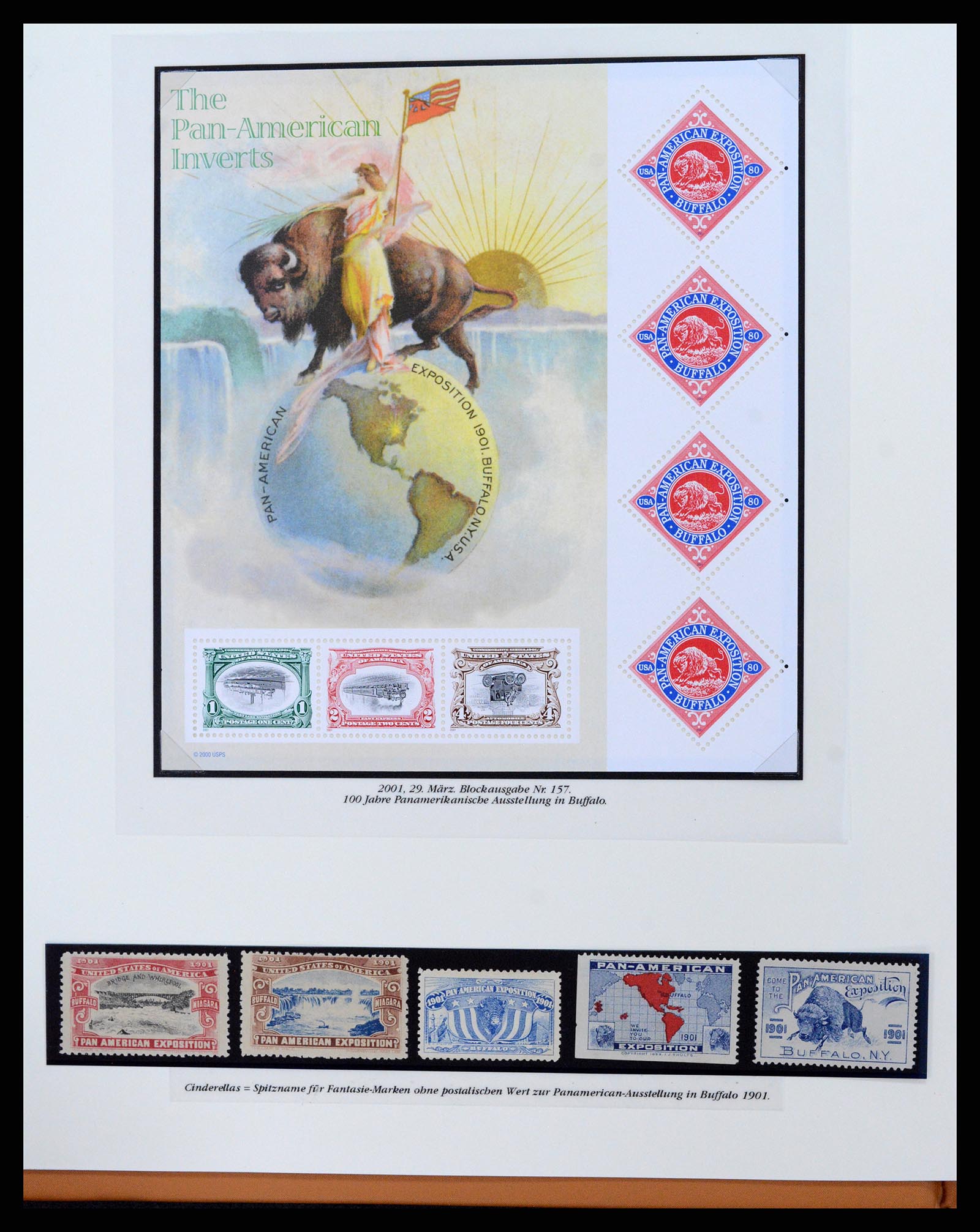 37653 023 - Postzegelverzameling 37653 USA 1870-1954.