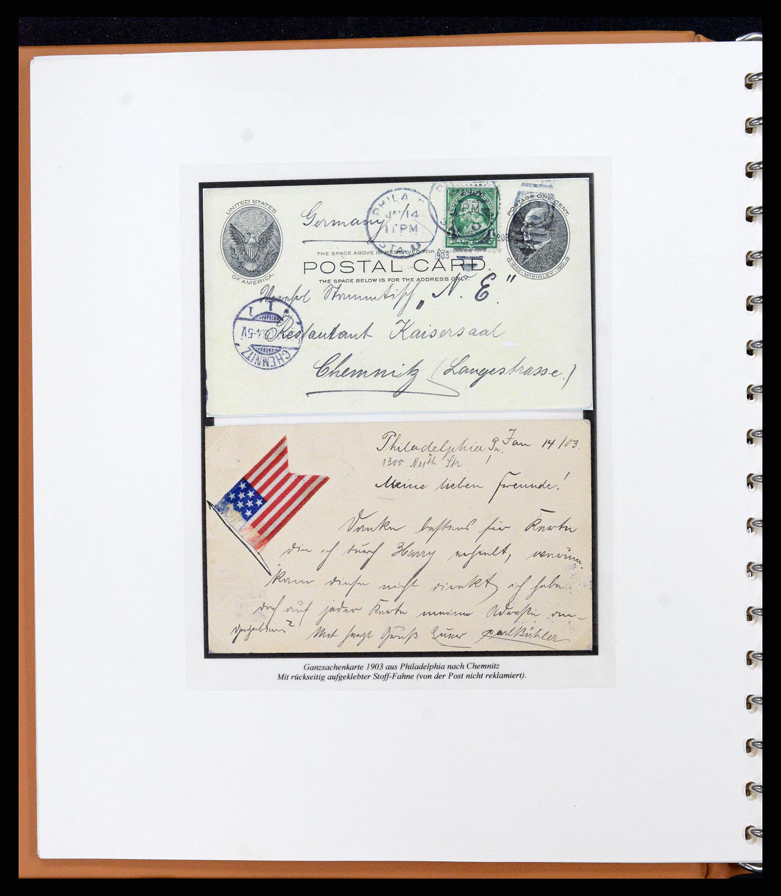 37653 026 - Postzegelverzameling 37653 USA 1870-1954.