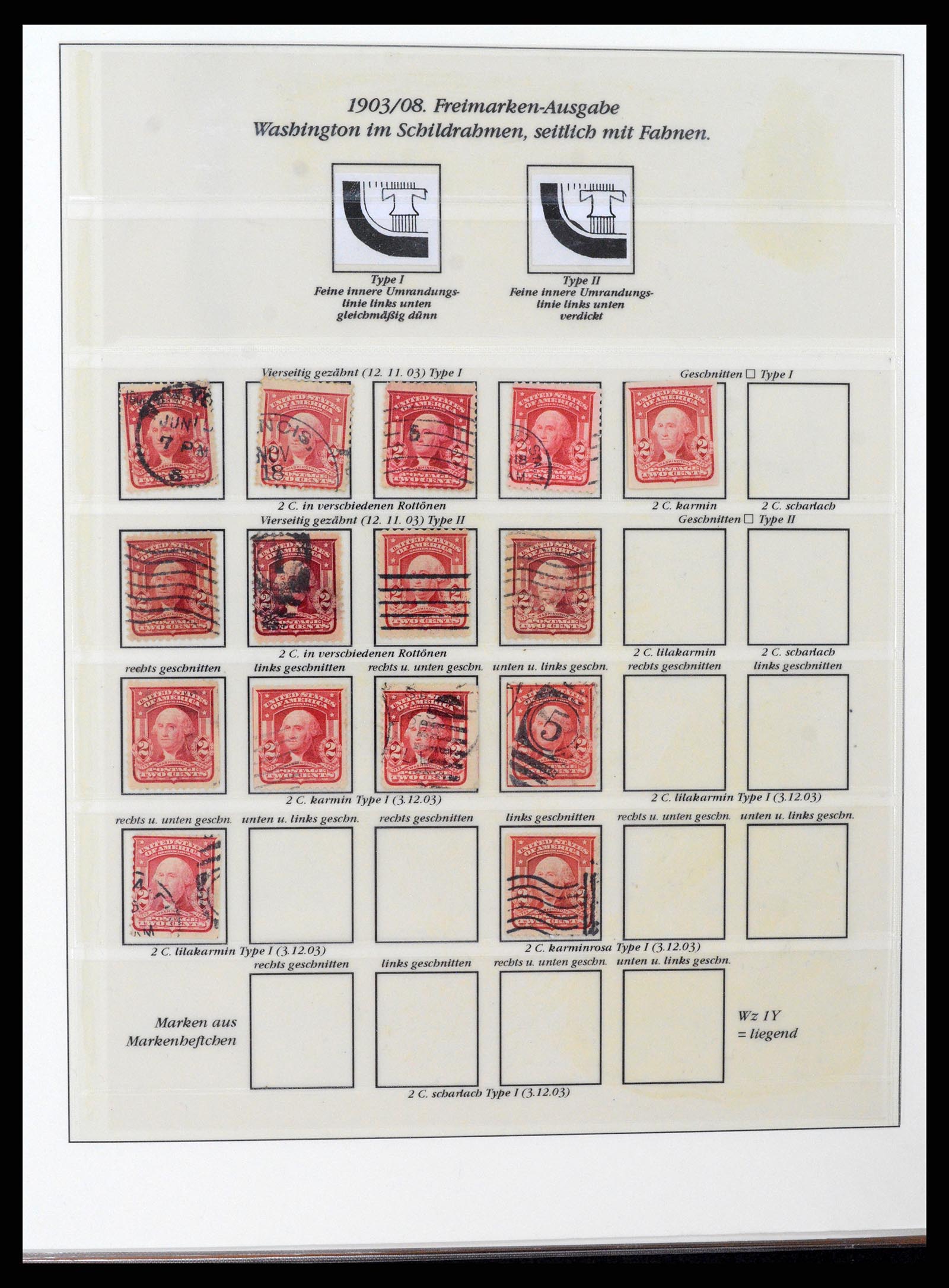 37653 027 - Postzegelverzameling 37653 USA 1870-1954.