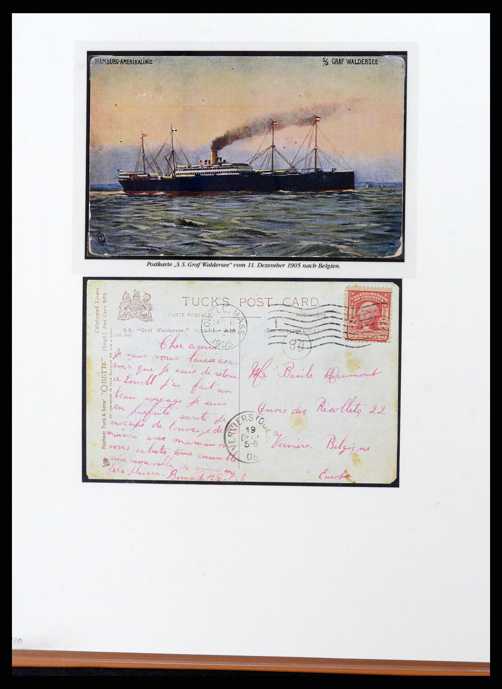 37653 028 - Postzegelverzameling 37653 USA 1870-1954.