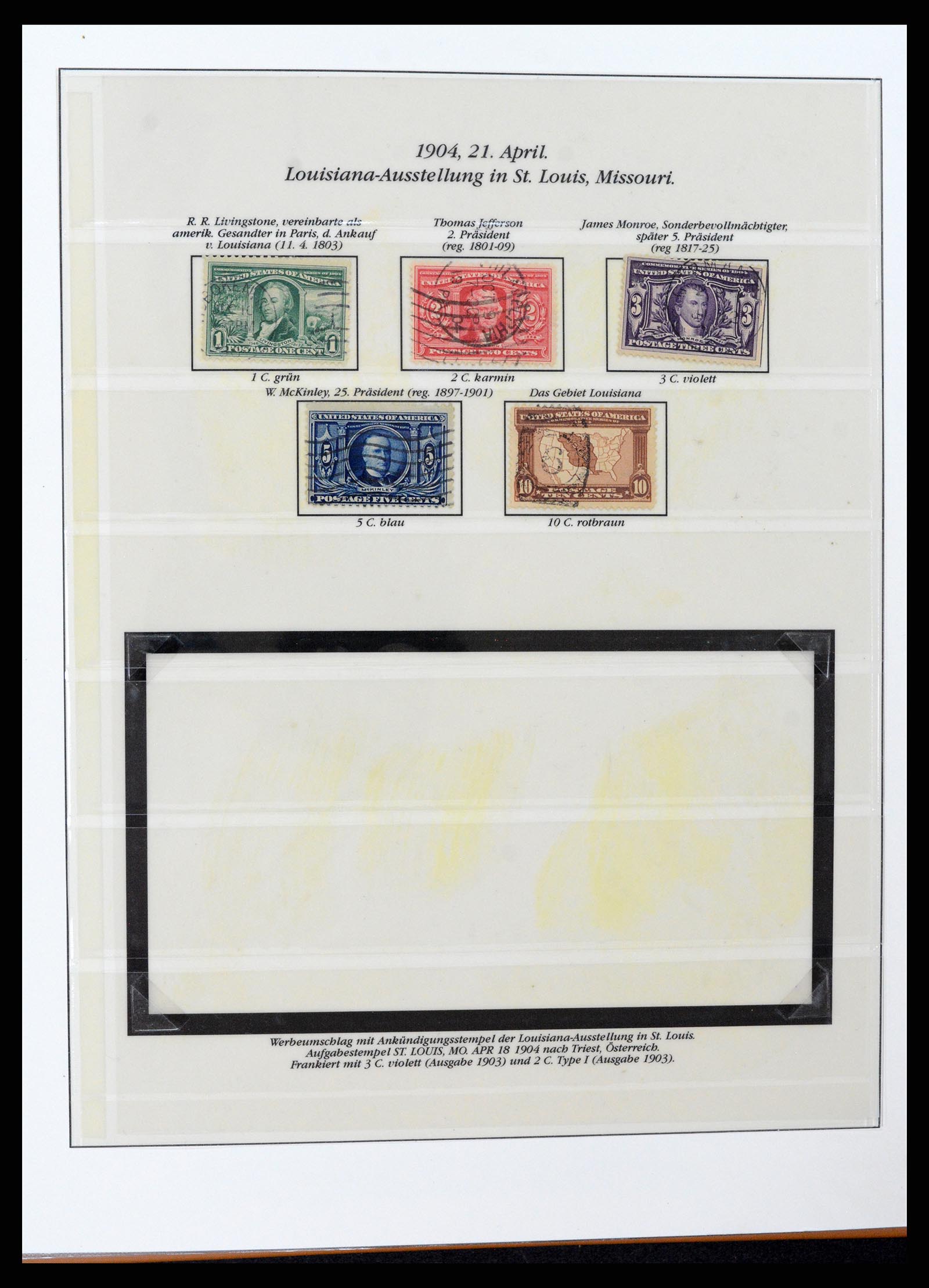 37653 029 - Stamp collection 37653 USA 1870-1954.