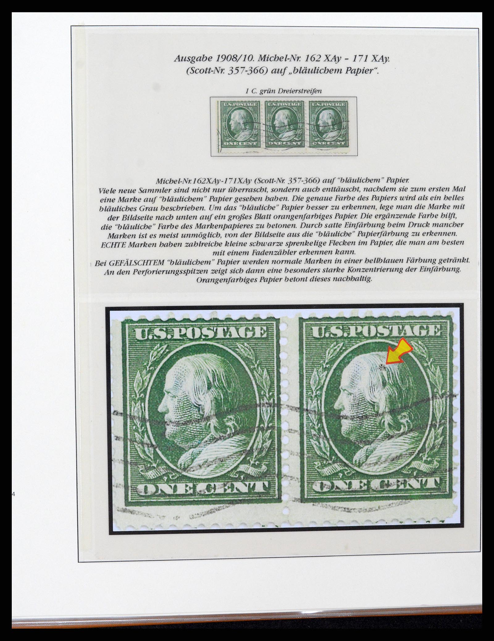 37653 035 - Stamp collection 37653 USA 1870-1954.