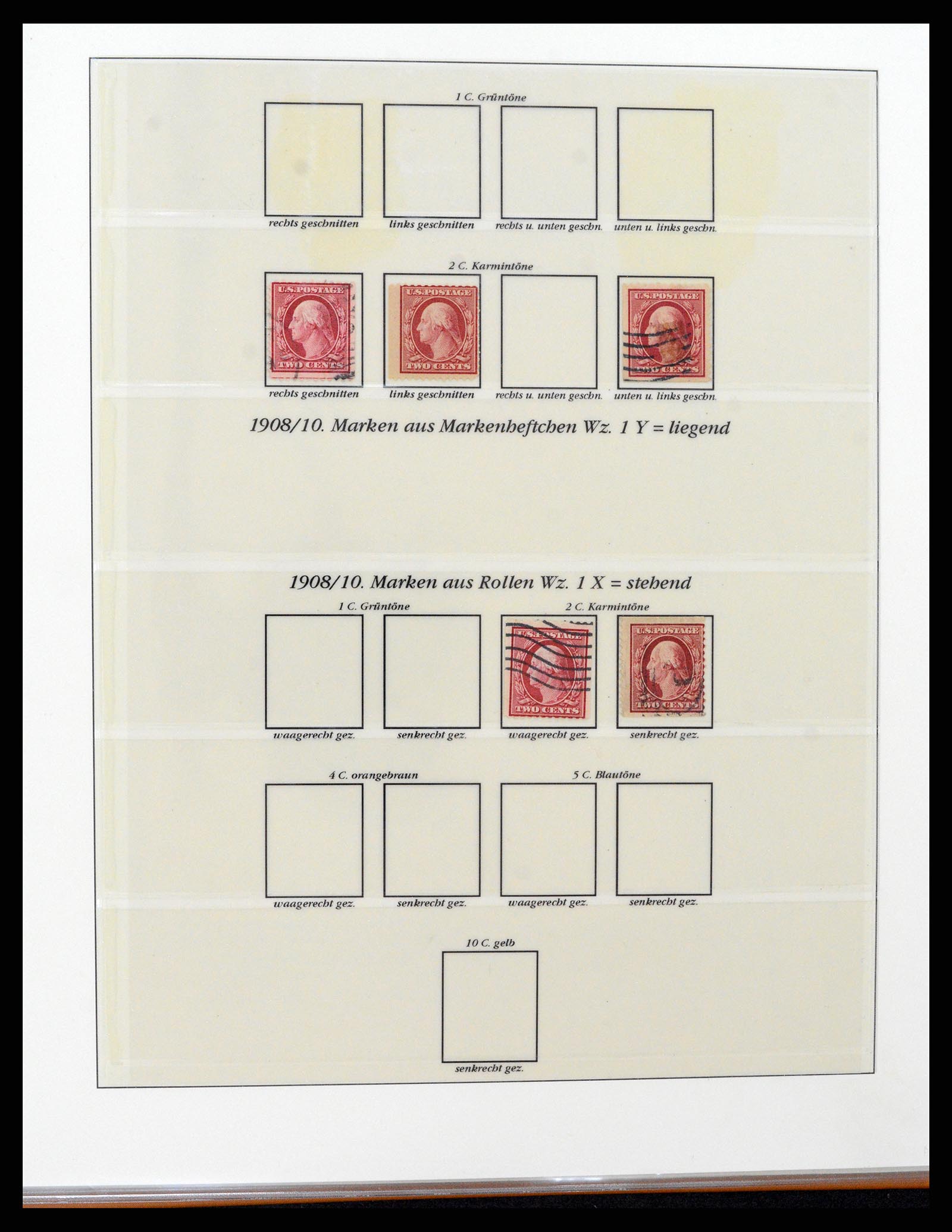 37653 037 - Postzegelverzameling 37653 USA 1870-1954.