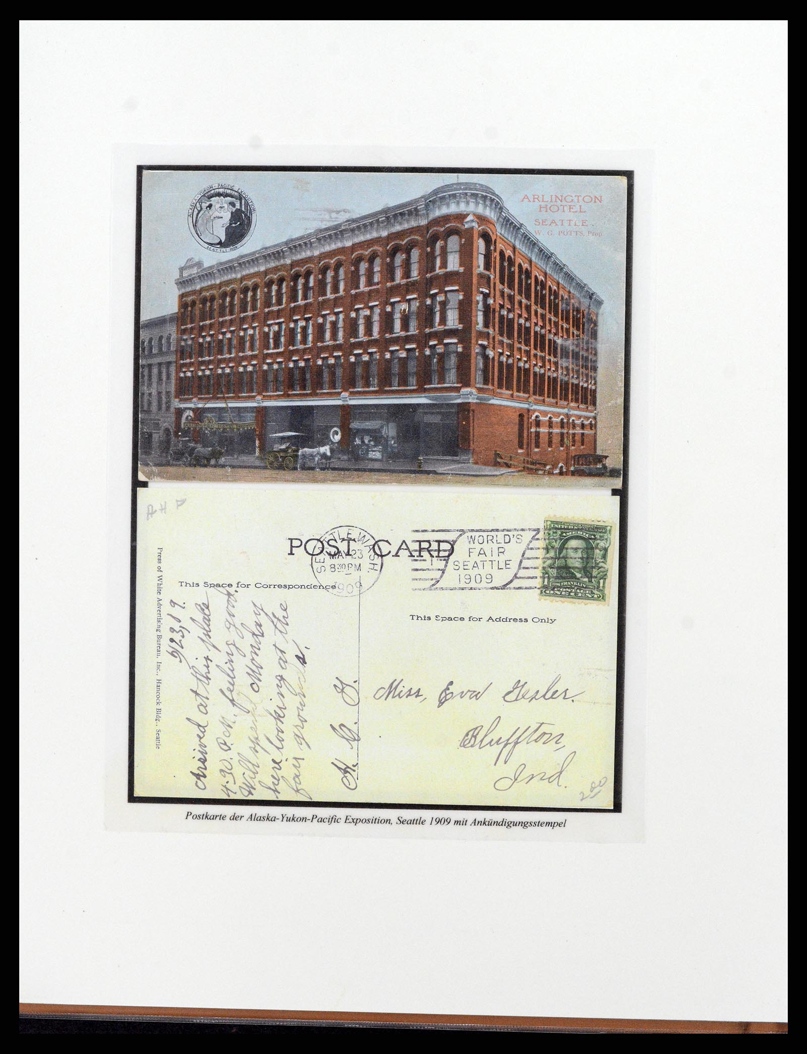 37653 039 - Postzegelverzameling 37653 USA 1870-1954.