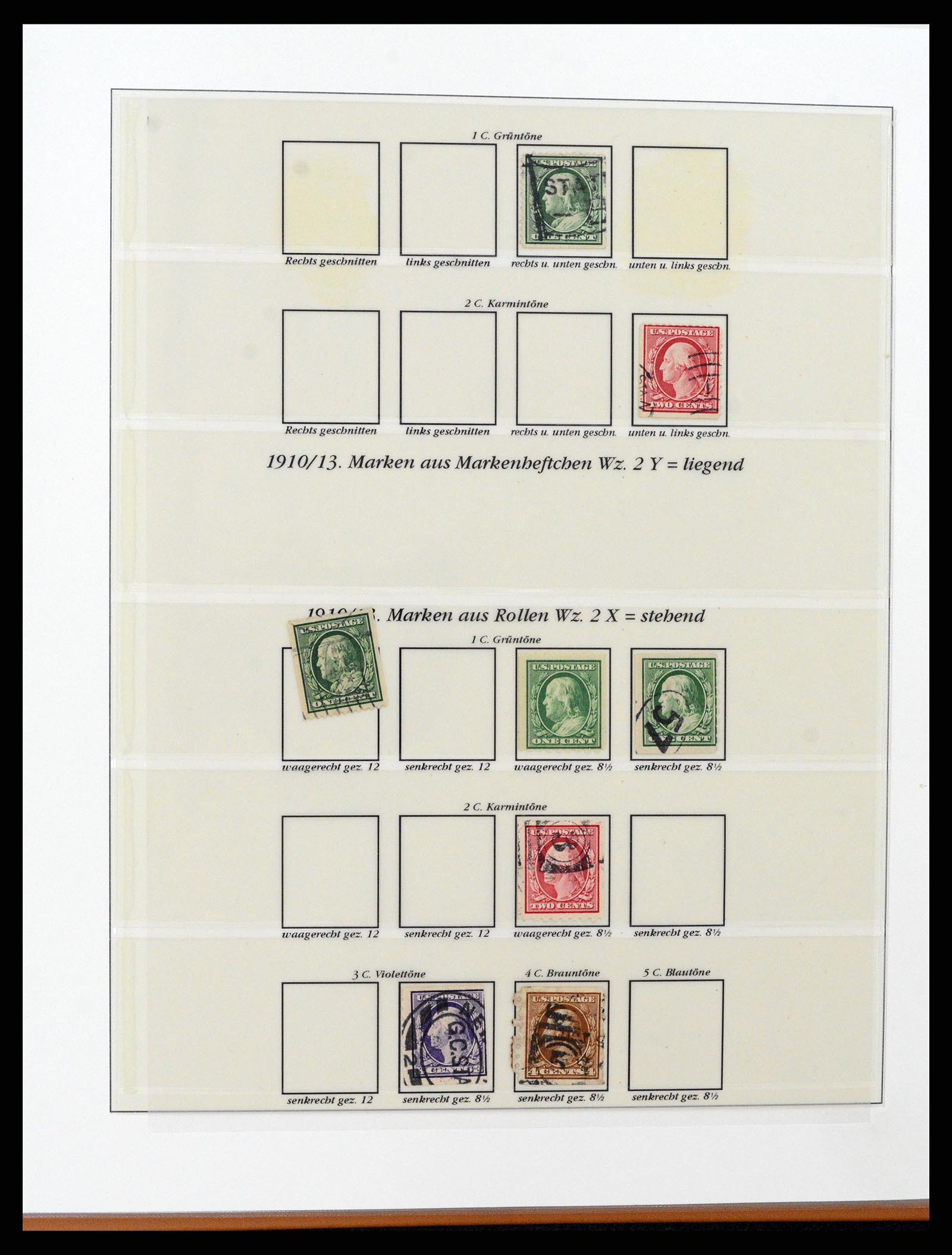 37653 045 - Stamp collection 37653 USA 1870-1954.