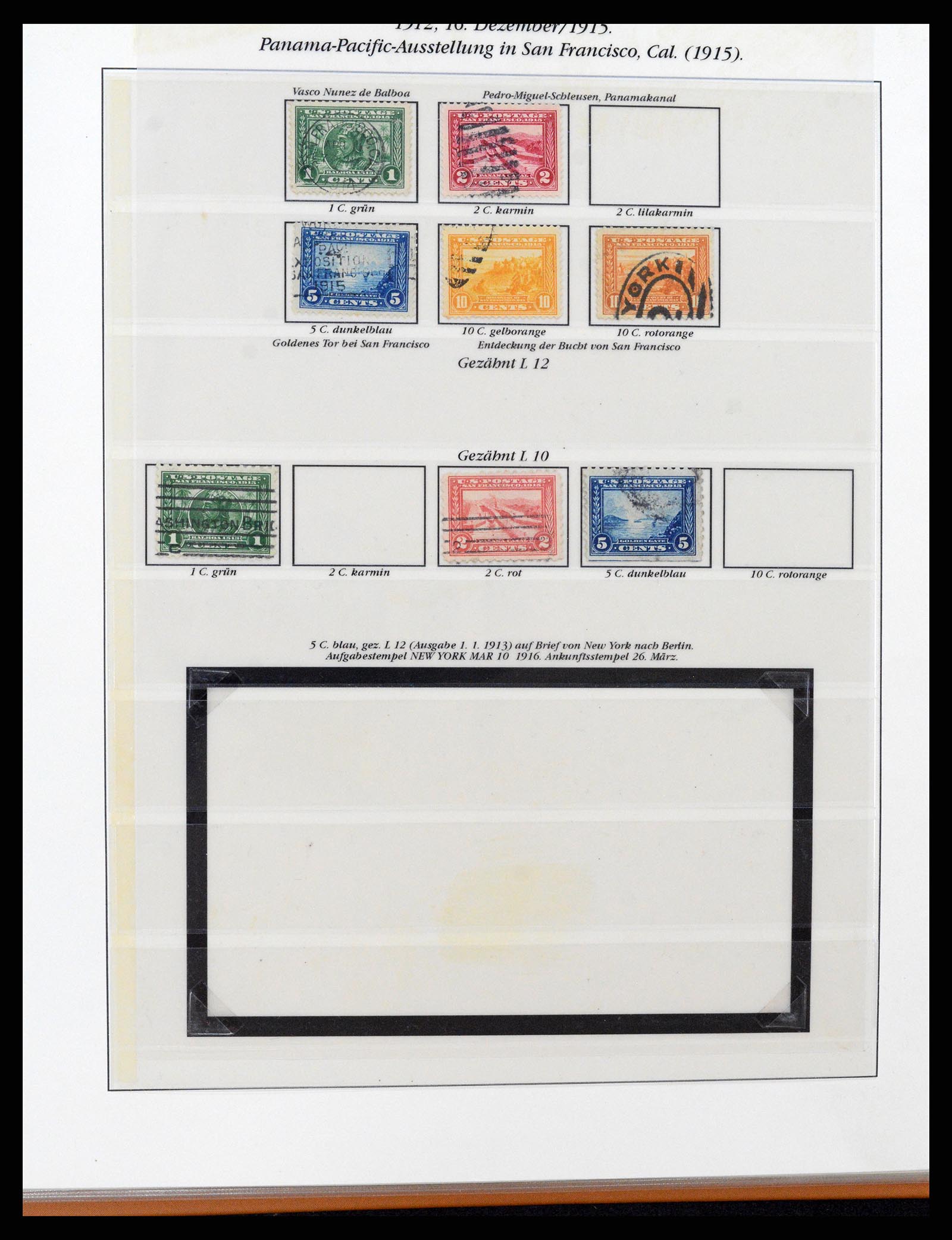 37653 048 - Stamp collection 37653 USA 1870-1954.
