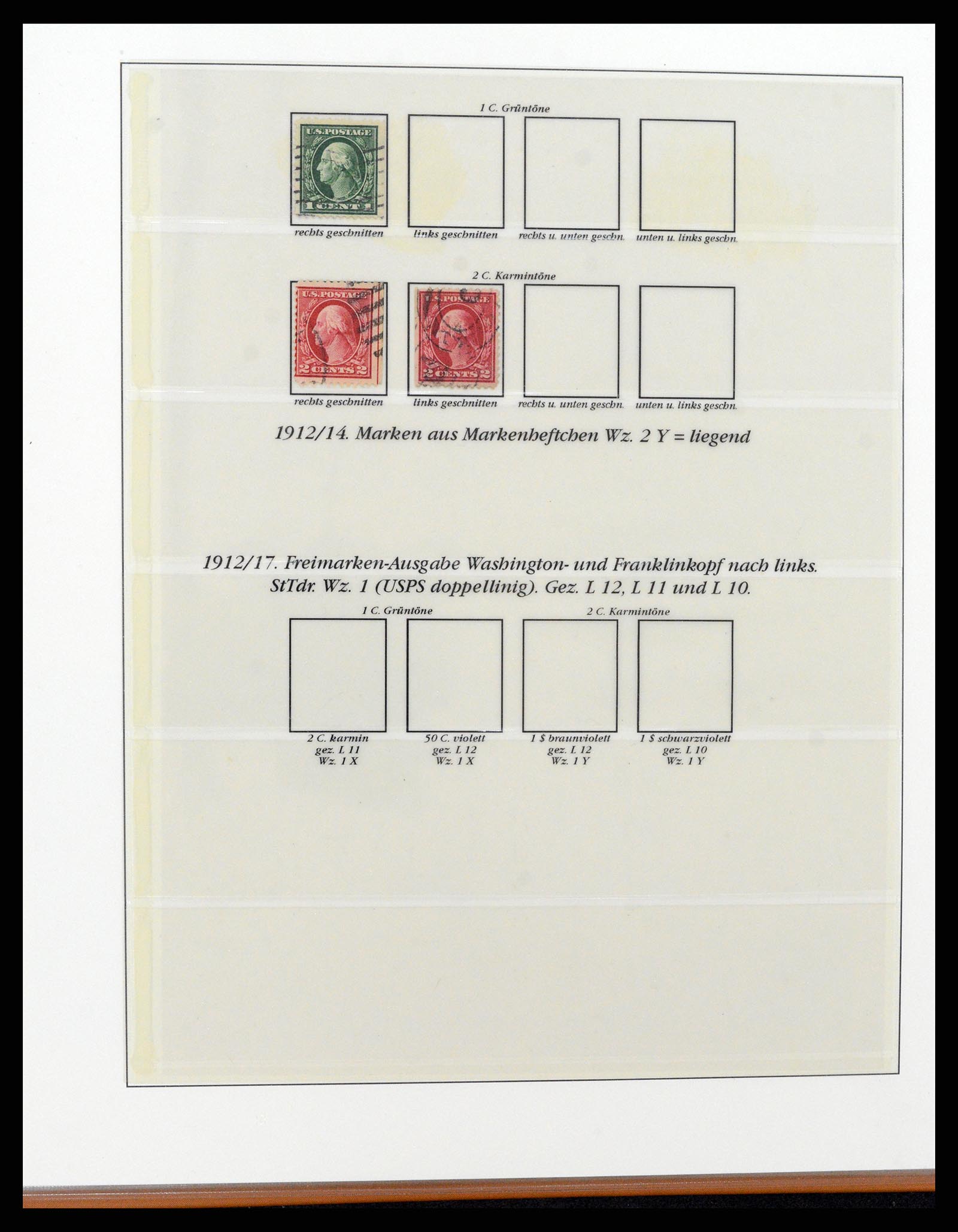 37653 050 - Postzegelverzameling 37653 USA 1870-1954.