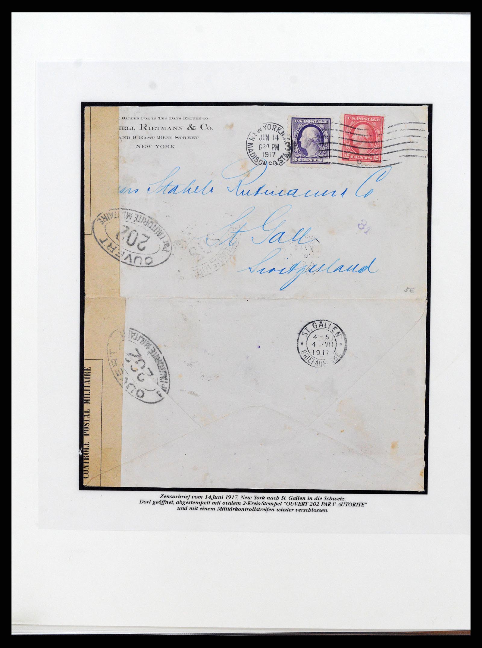 37653 056 - Postzegelverzameling 37653 USA 1870-1954.