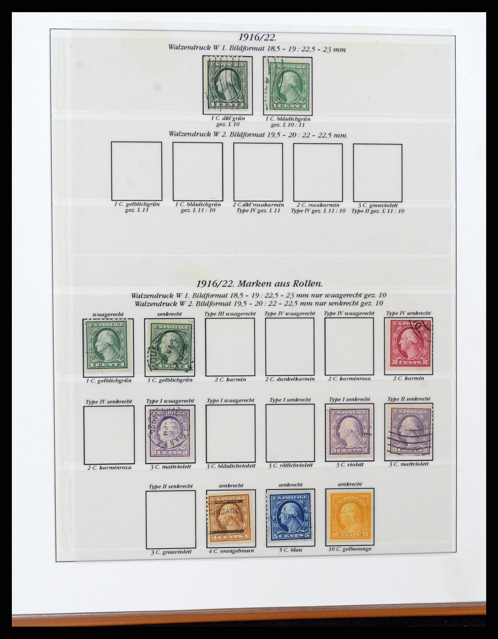 37653 057 - Postzegelverzameling 37653 USA 1870-1954.