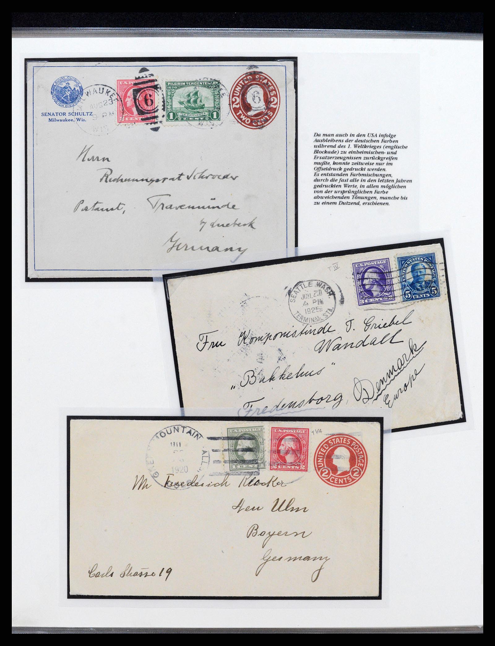 37653 061 - Stamp collection 37653 USA 1870-1954.