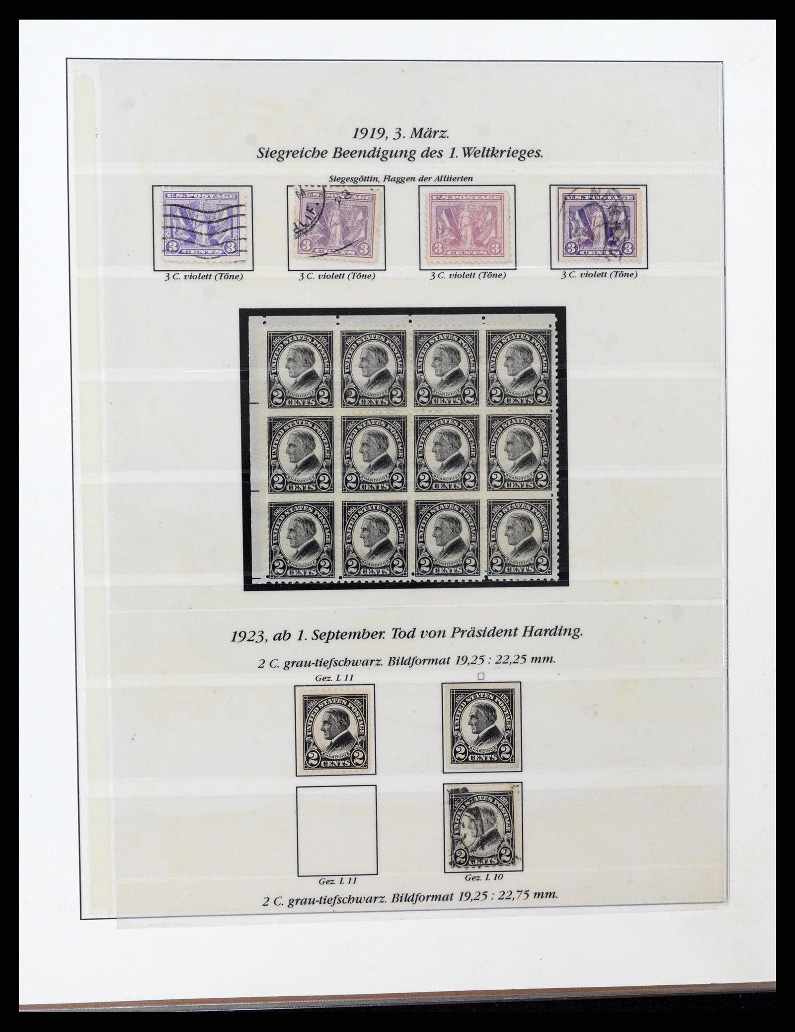 37653 063 - Stamp collection 37653 USA 1870-1954.