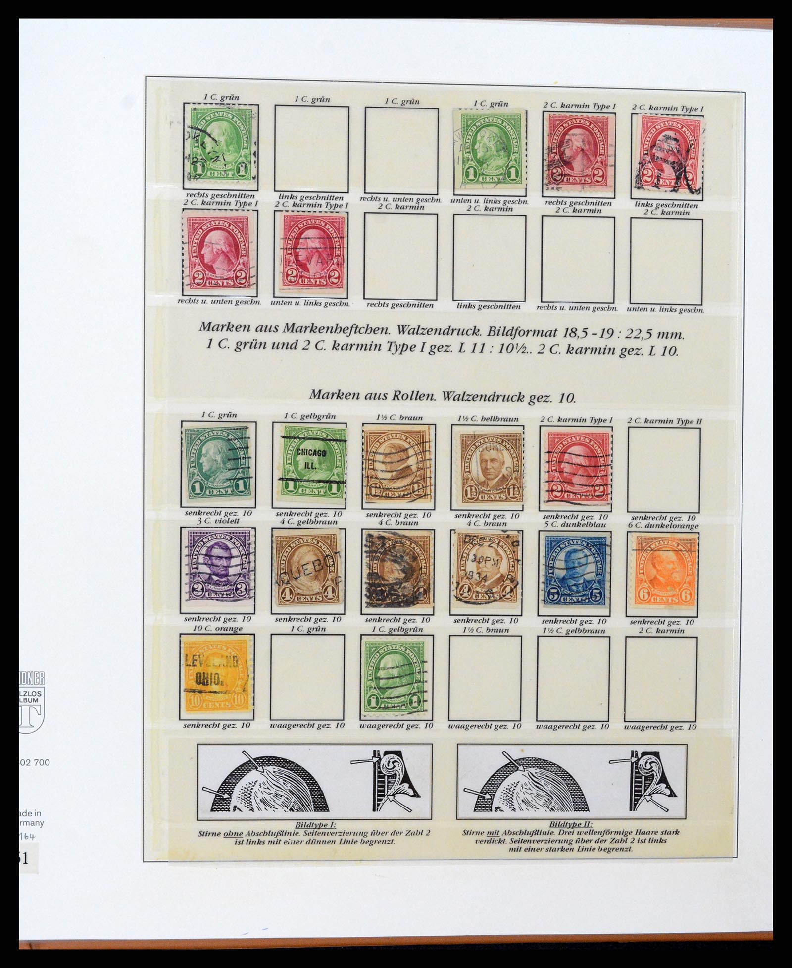 37653 068 - Stamp collection 37653 USA 1870-1954.