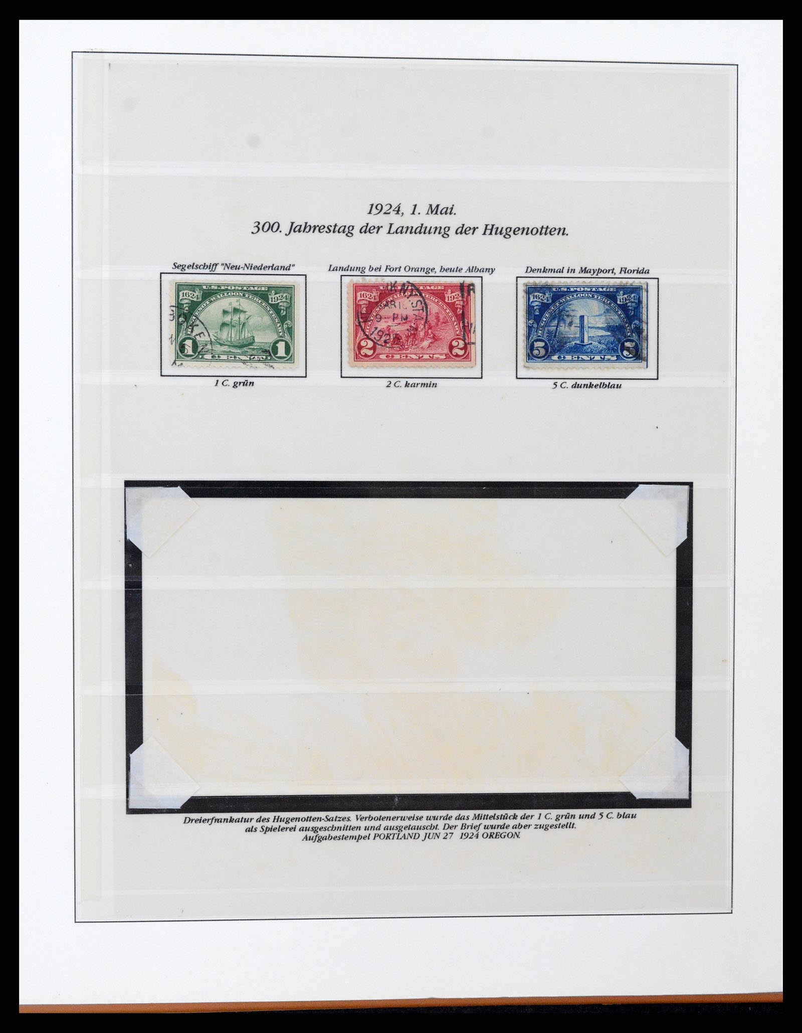 37653 069 - Stamp collection 37653 USA 1870-1954.