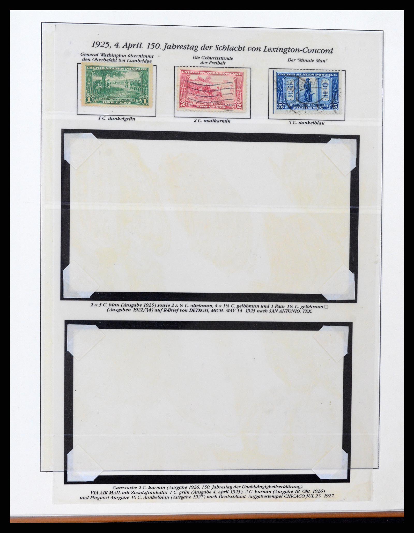 37653 070 - Stamp collection 37653 USA 1870-1954.