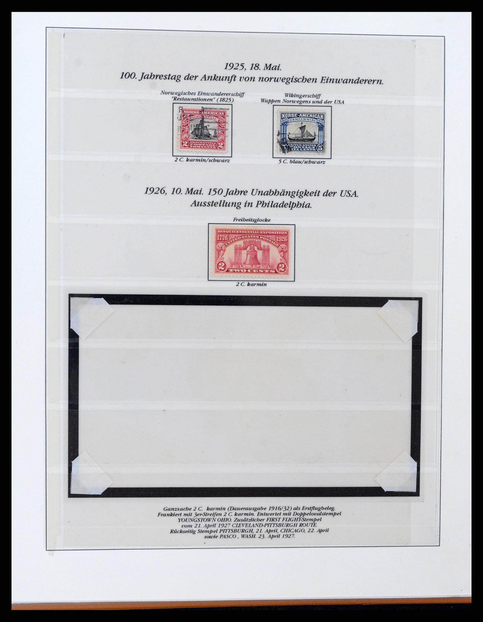 37653 071 - Stamp collection 37653 USA 1870-1954.