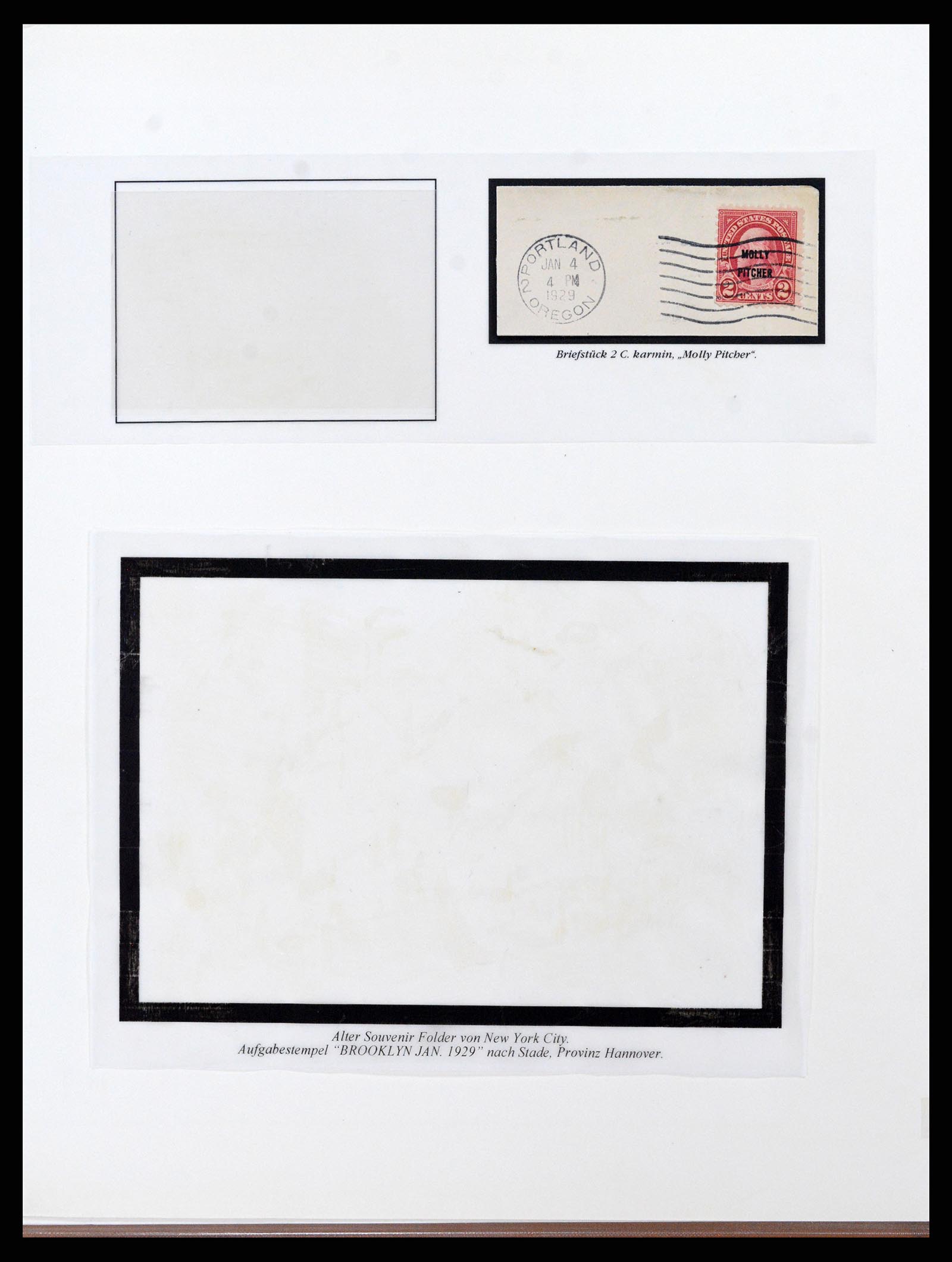 37653 074 - Stamp collection 37653 USA 1870-1954.