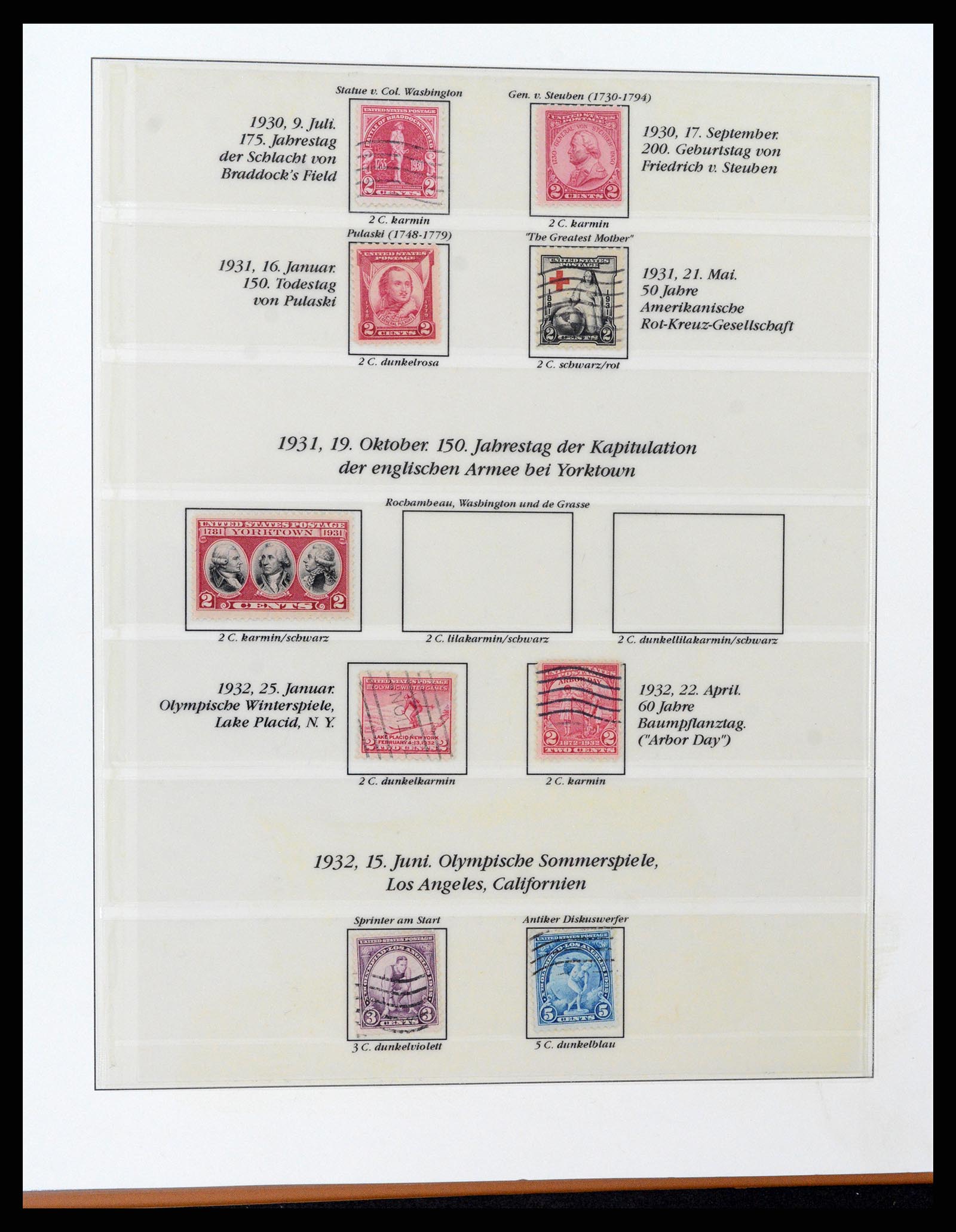 37653 077 - Stamp collection 37653 USA 1870-1954.