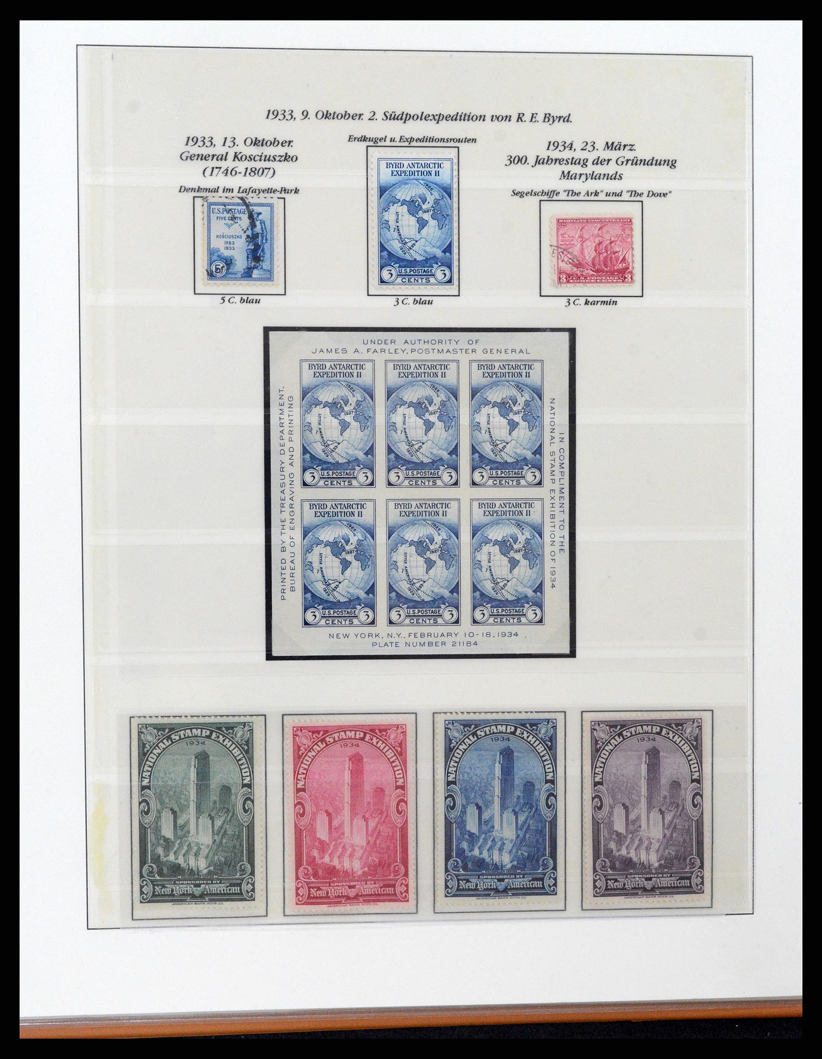 37653 078 - Stamp collection 37653 USA 1870-1954.