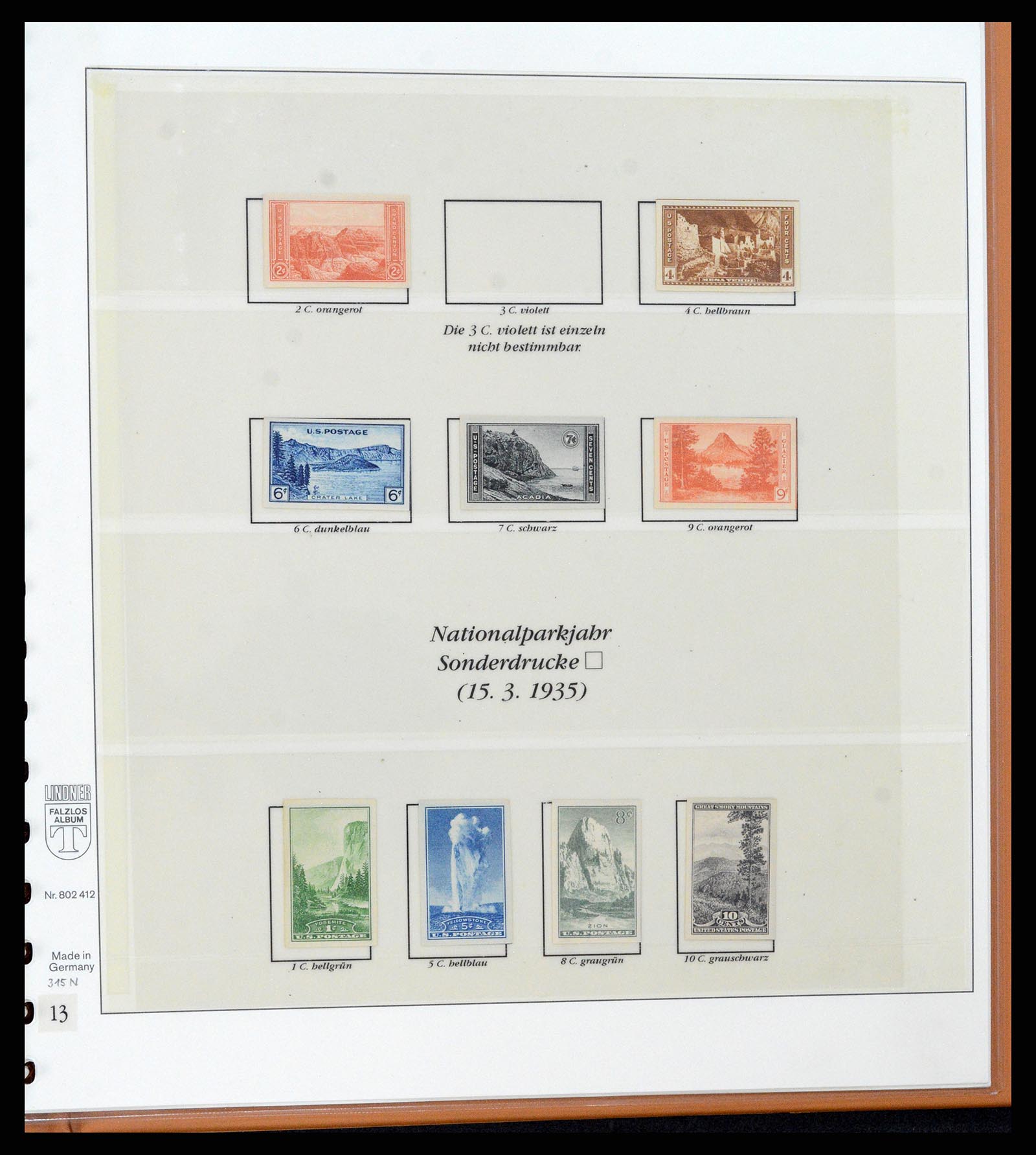 37653 082 - Stamp collection 37653 USA 1870-1954.