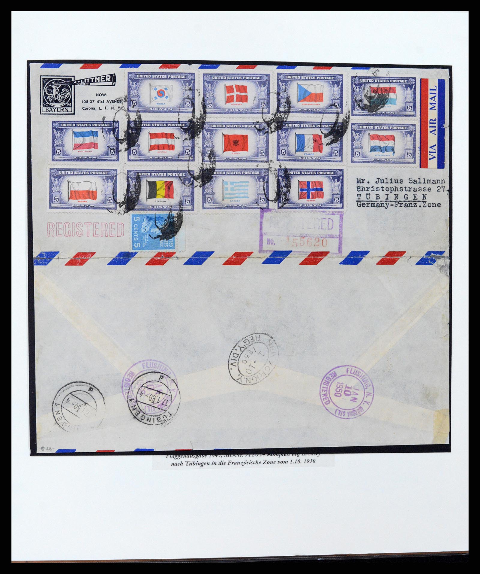 37653 107 - Stamp collection 37653 USA 1870-1954.