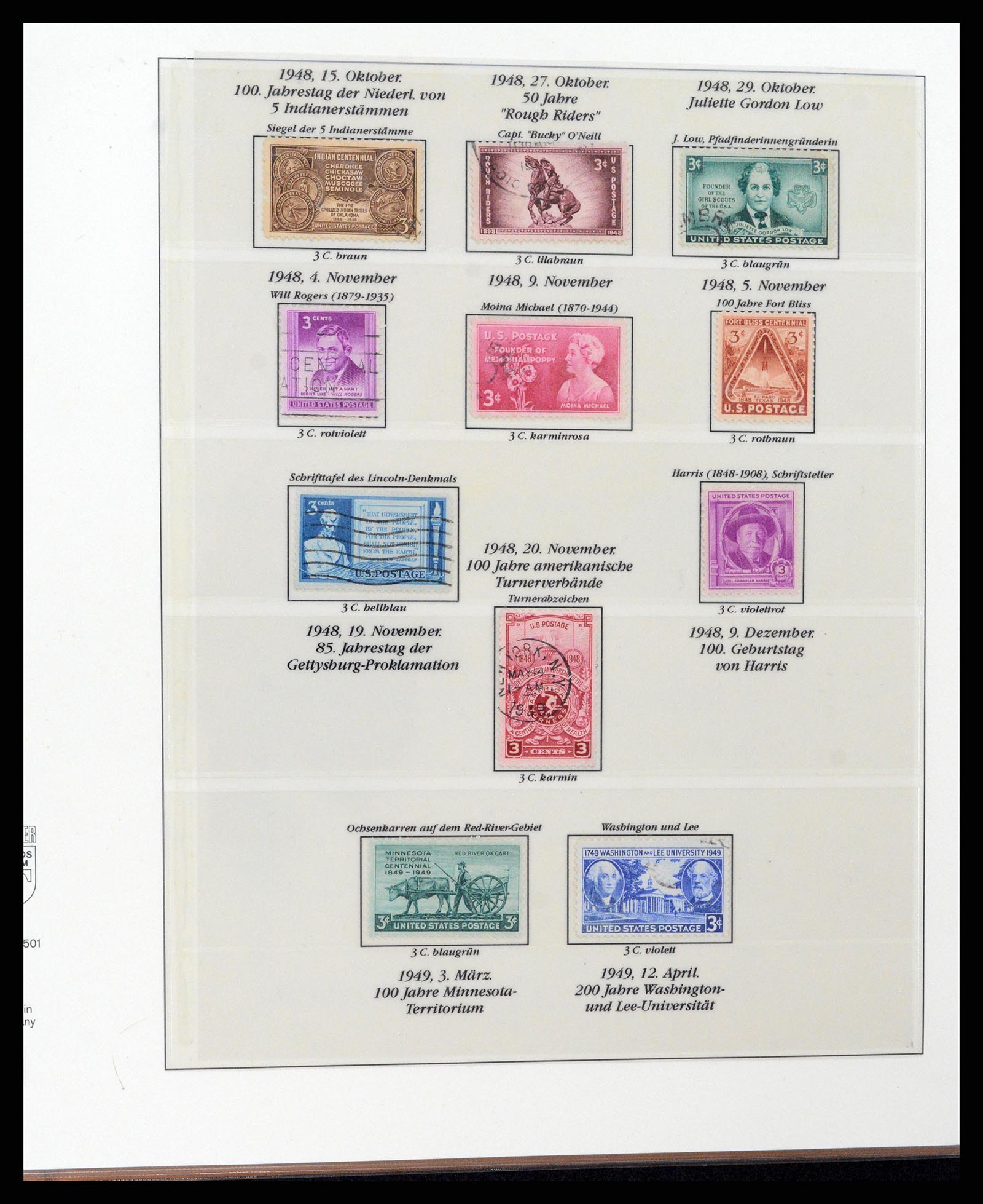37653 119 - Stamp collection 37653 USA 1870-1954.