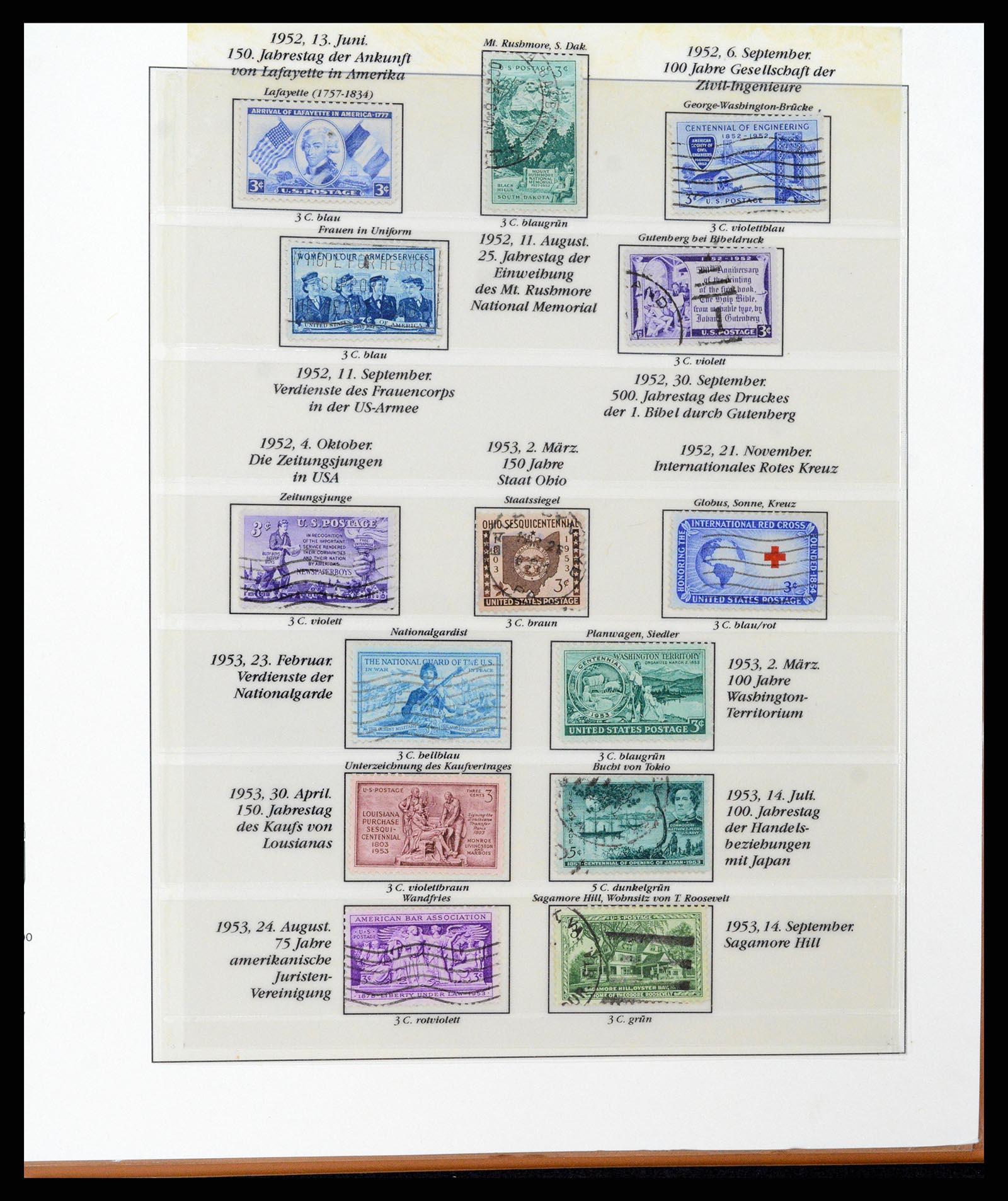 37653 127 - Stamp collection 37653 USA 1870-1954.