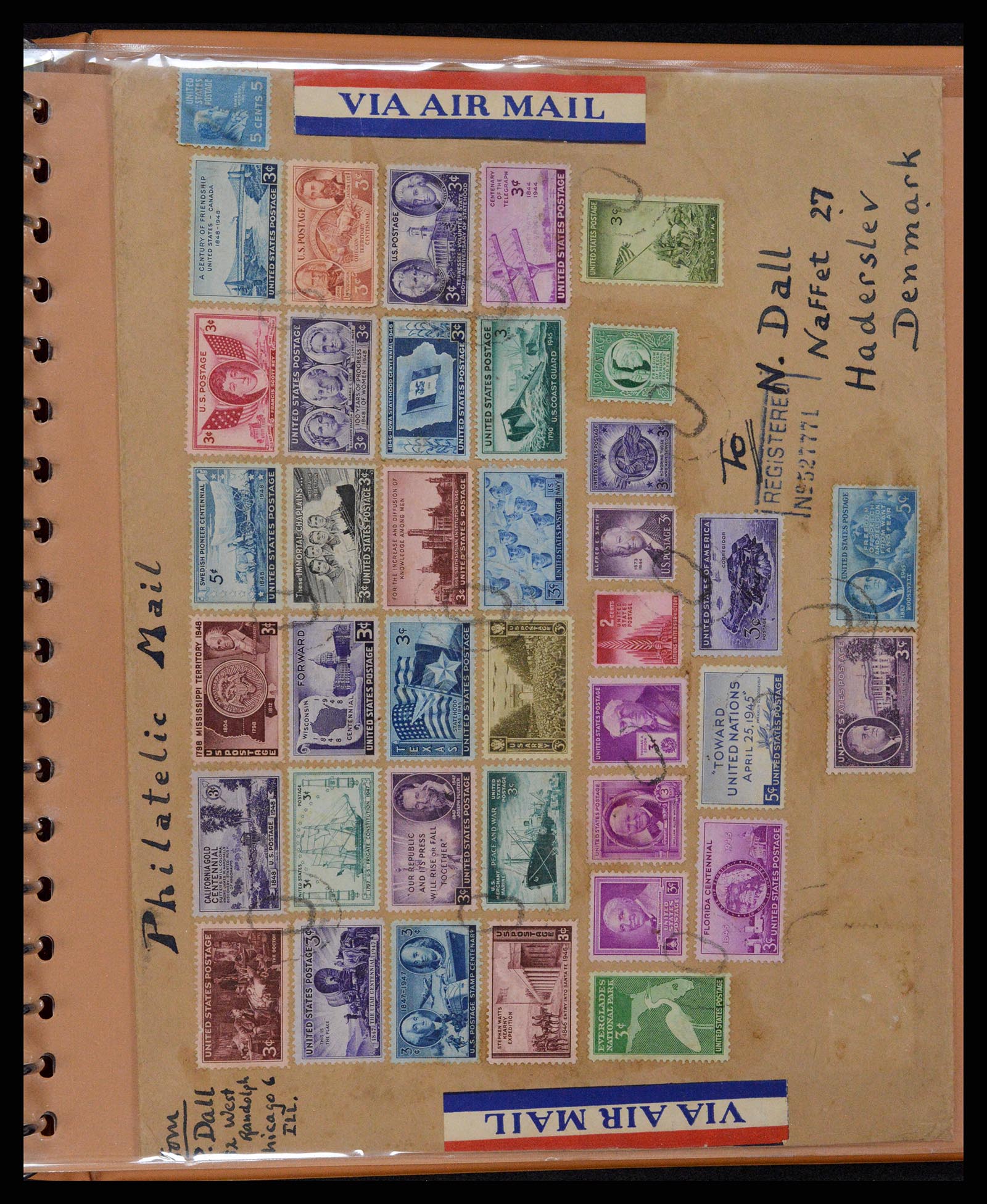 37653 134 - Stamp collection 37653 USA 1870-1954.