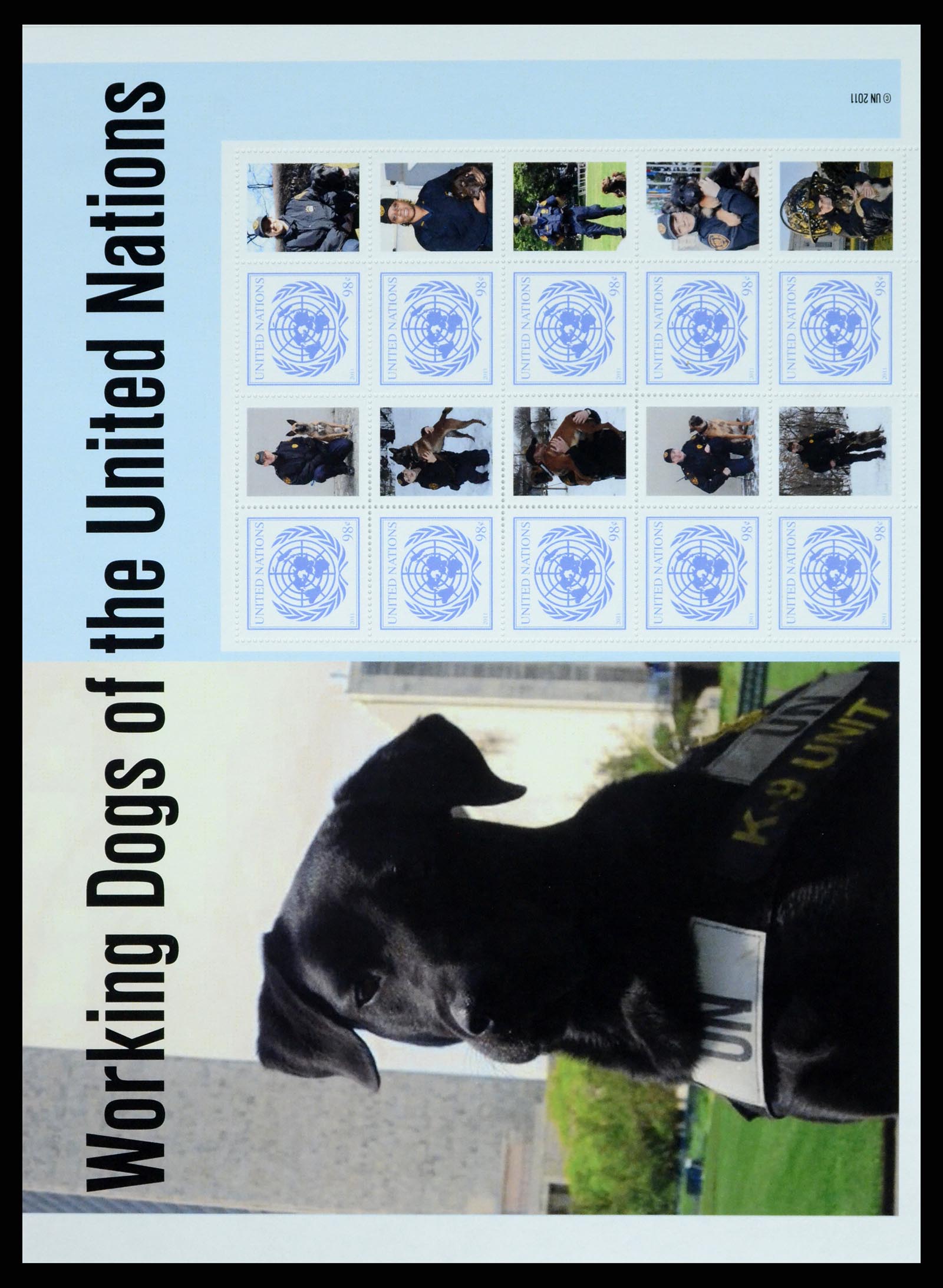 37654 011 - Stamp collection 37654 United Nations personal sheetlets 2006-2020!