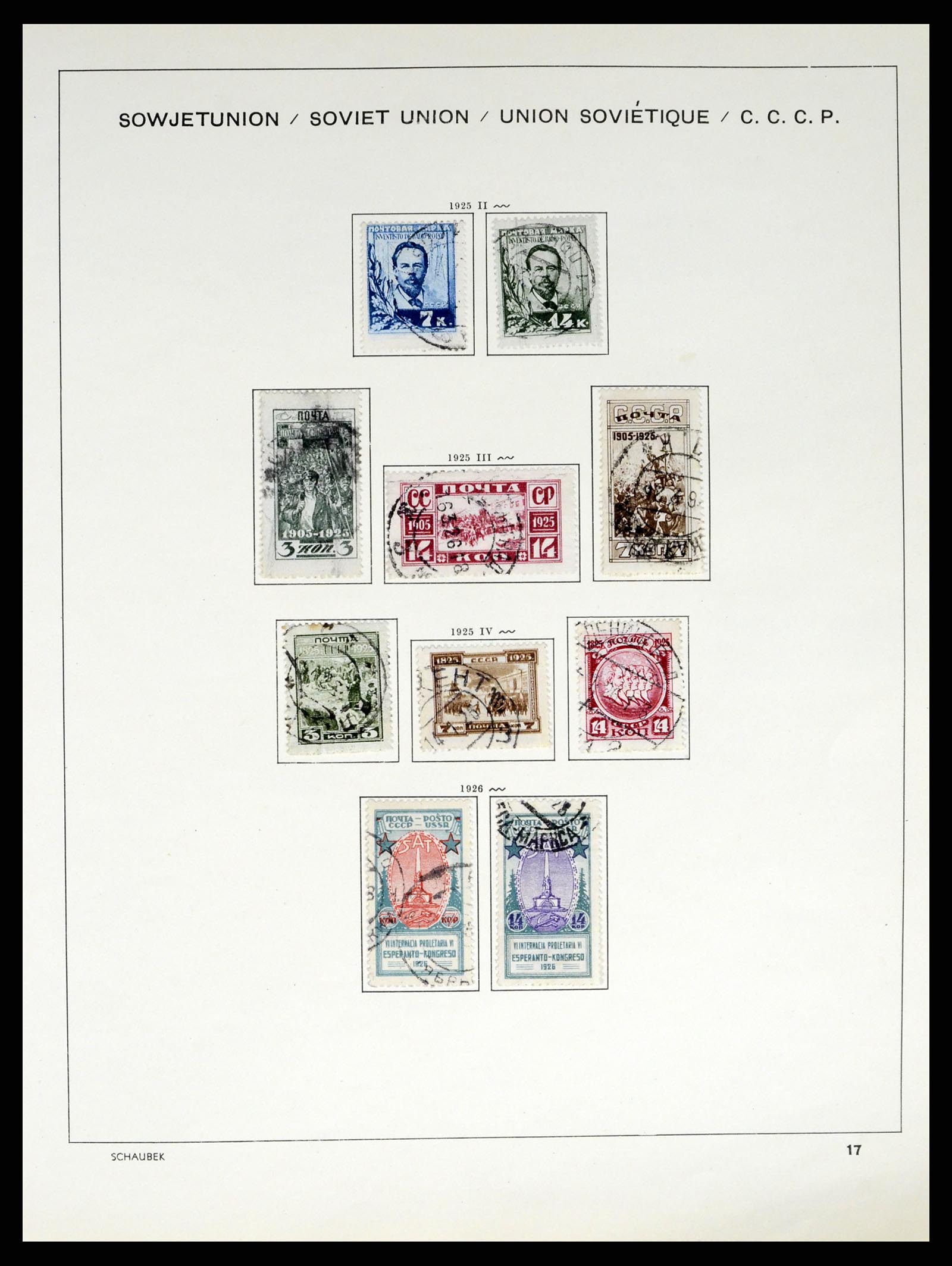 37655 038 - Postzegelverzameling 37655 Rusland 1858-1965.