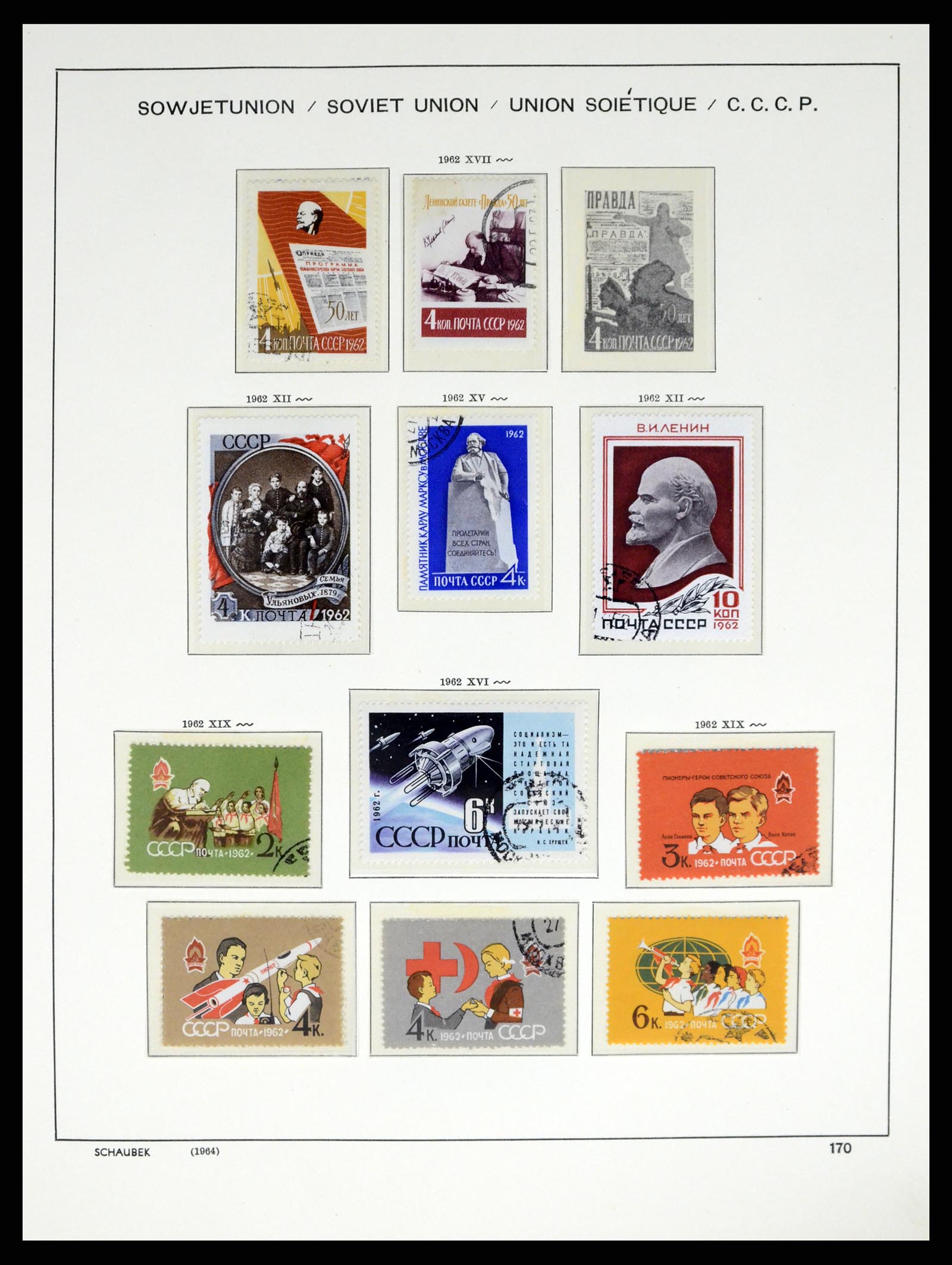 37655 242 - Postzegelverzameling 37655 Rusland 1858-1965.