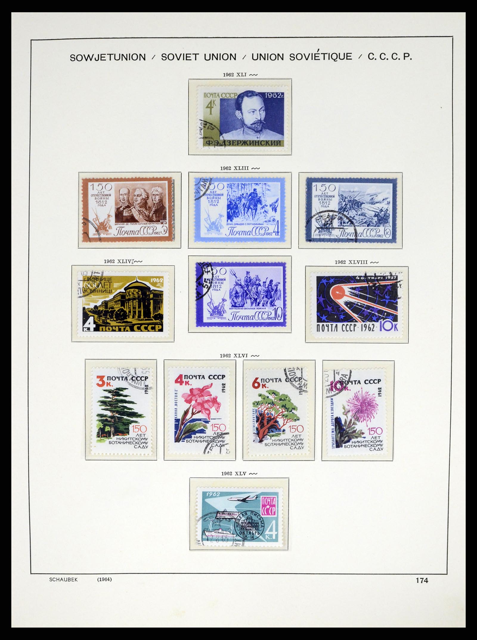 37655 246 - Postzegelverzameling 37655 Rusland 1858-1965.