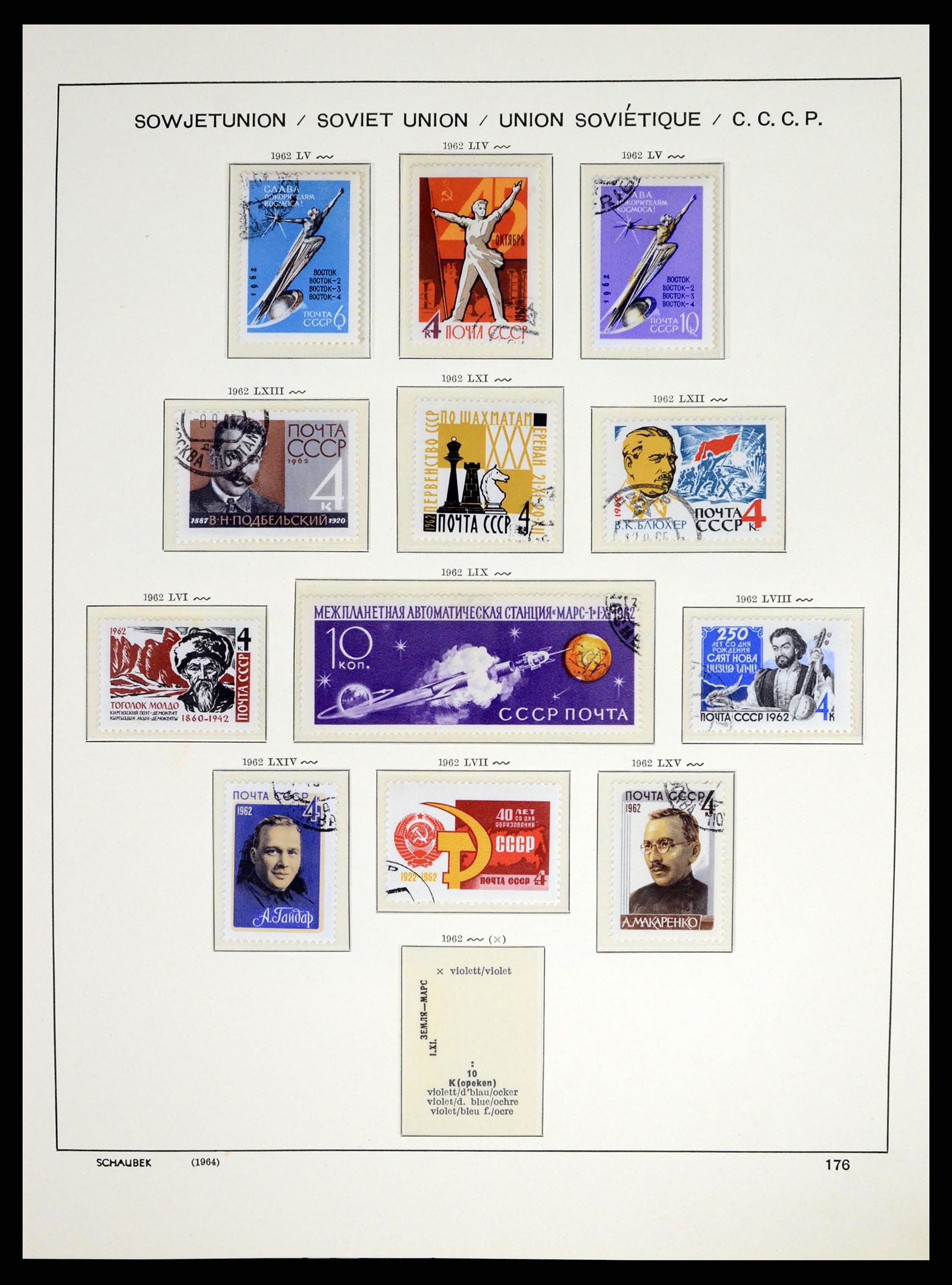 37655 248 - Postzegelverzameling 37655 Rusland 1858-1965.