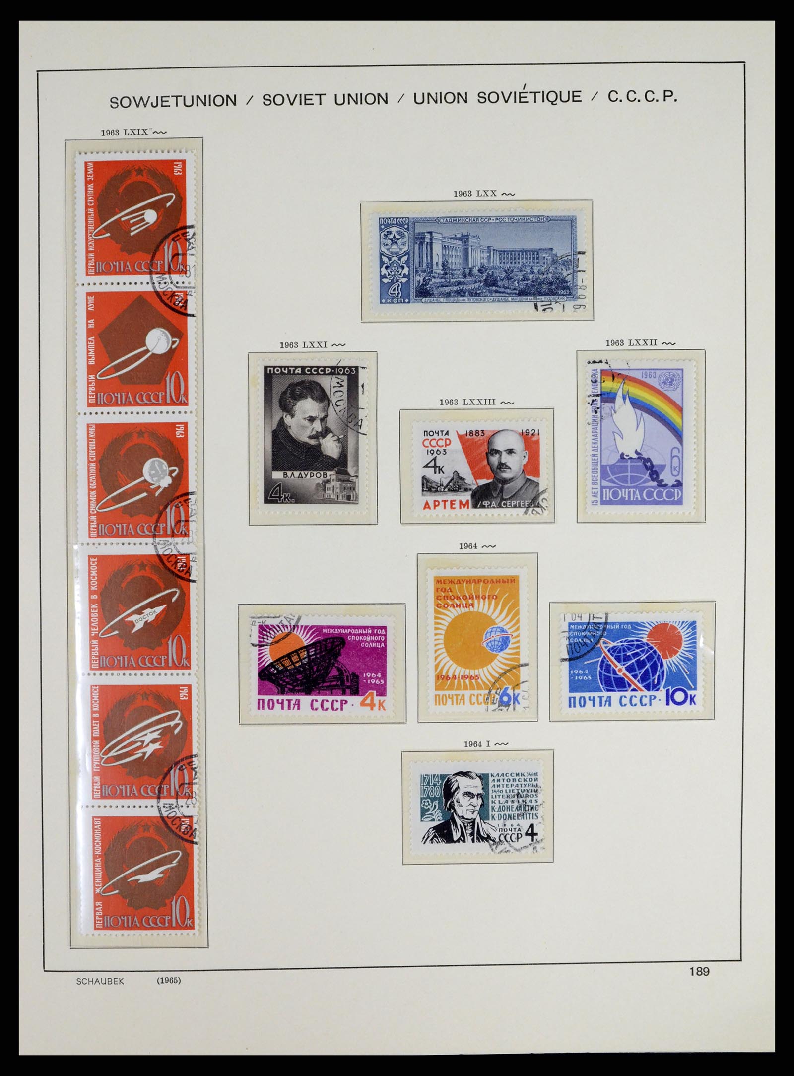 37655 264 - Postzegelverzameling 37655 Rusland 1858-1965.