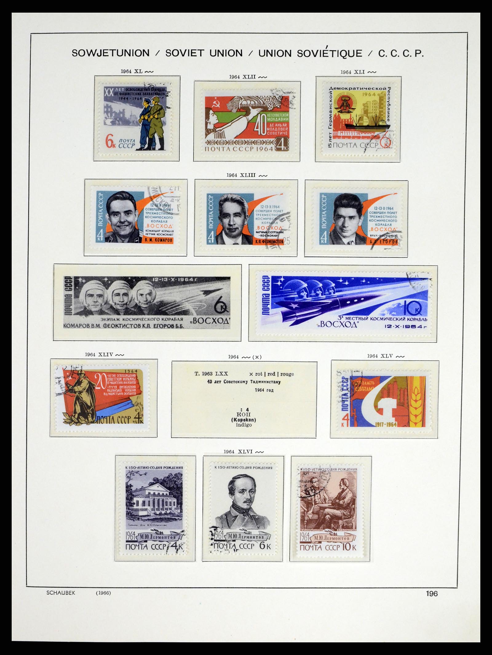 37655 277 - Postzegelverzameling 37655 Rusland 1858-1965.
