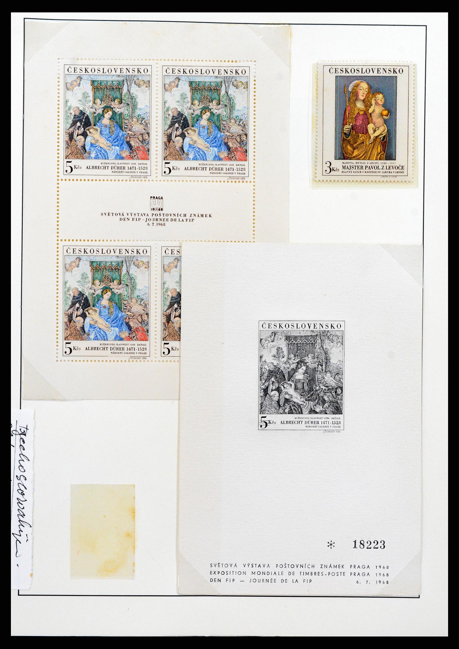 37656 016 - Postzegelverzameling 37656 Motief bloot 1900-1960.
