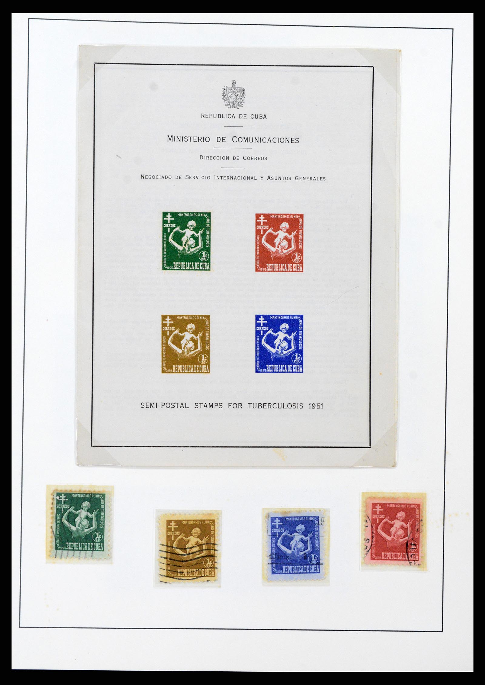 37656 018 - Postzegelverzameling 37656 Motief bloot 1900-1960.