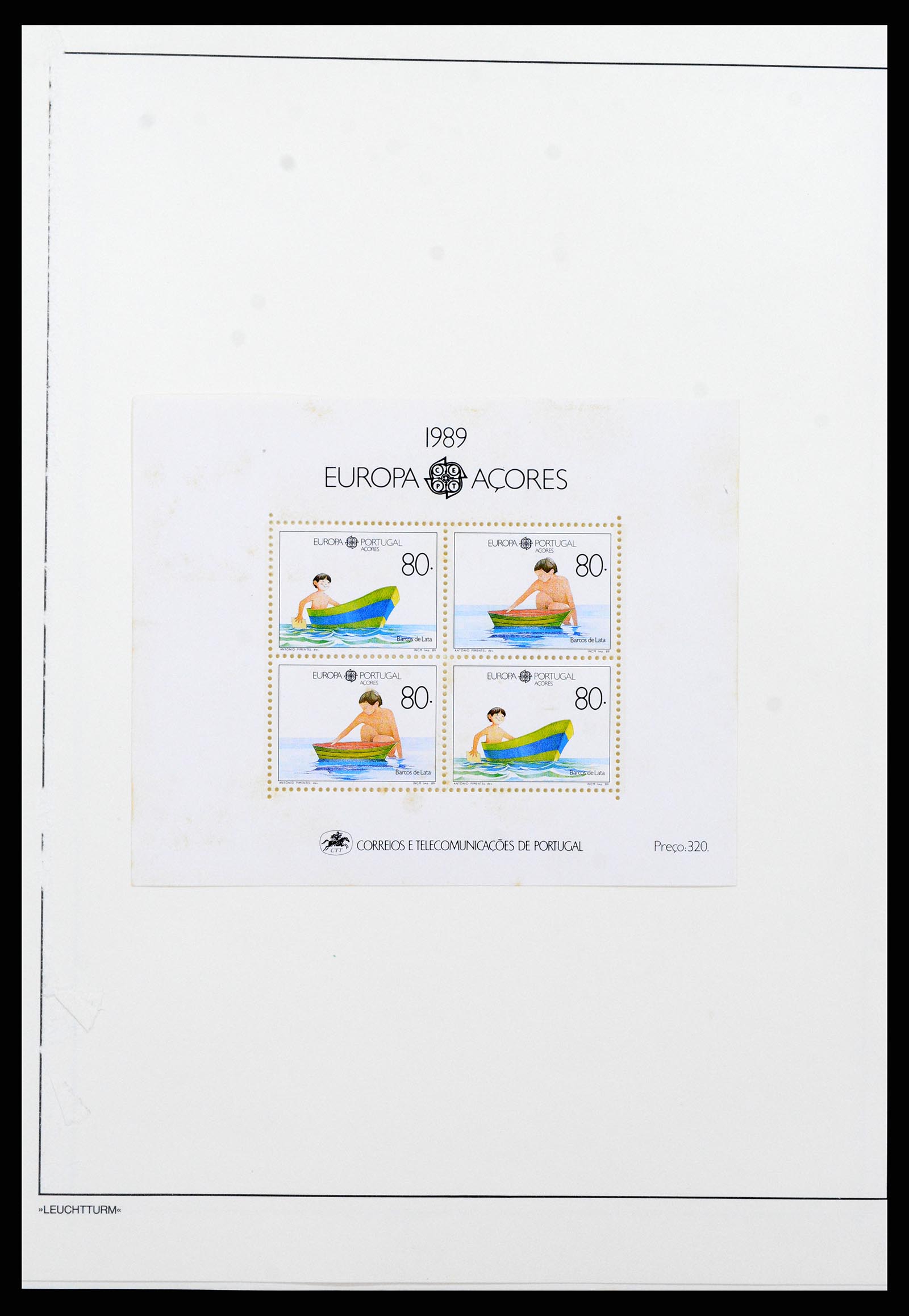 37656 021 - Postzegelverzameling 37656 Motief bloot 1900-1960.